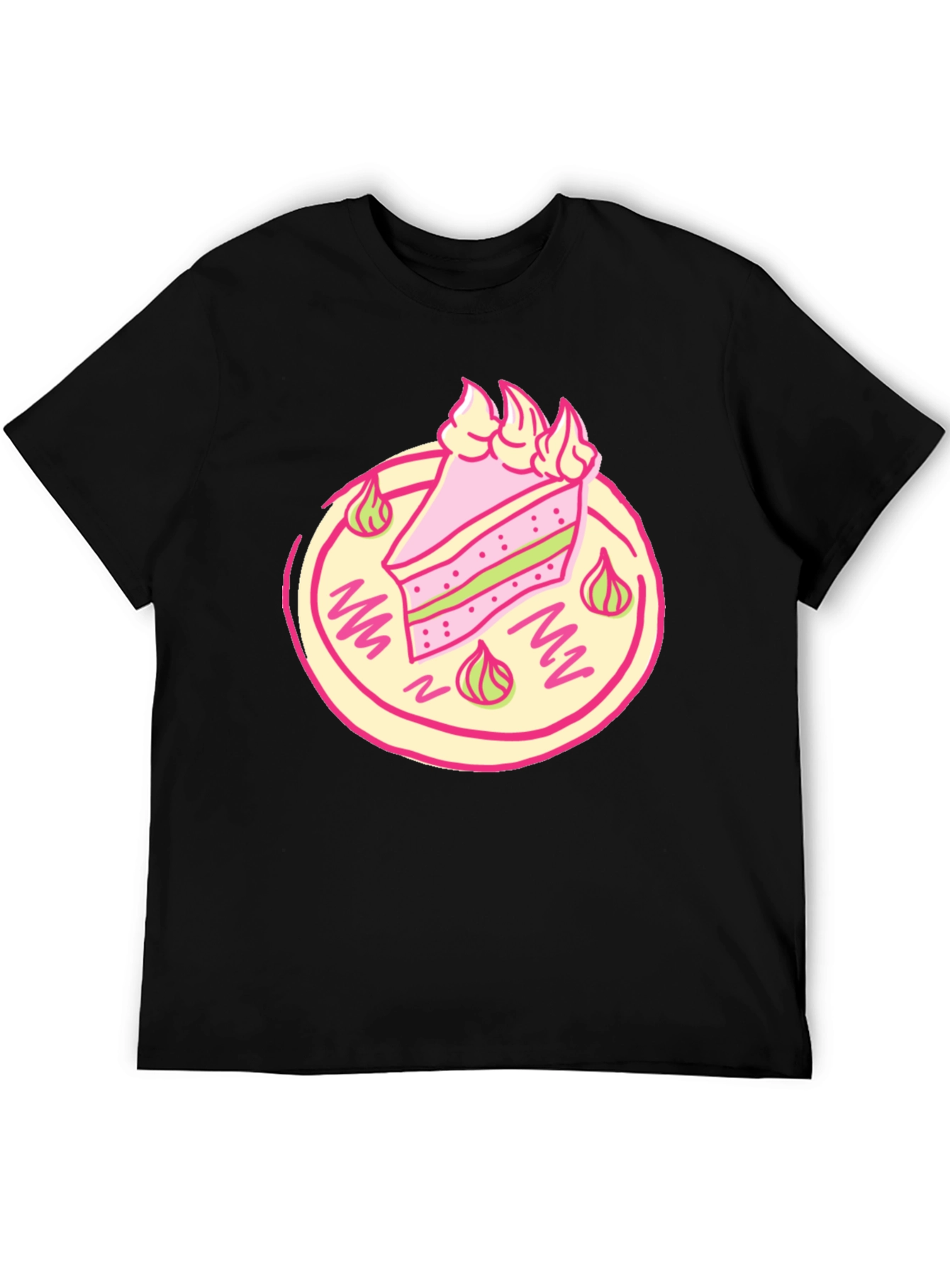 Cake Slice Graphic Tee - Sweet Treat T-Shirt
