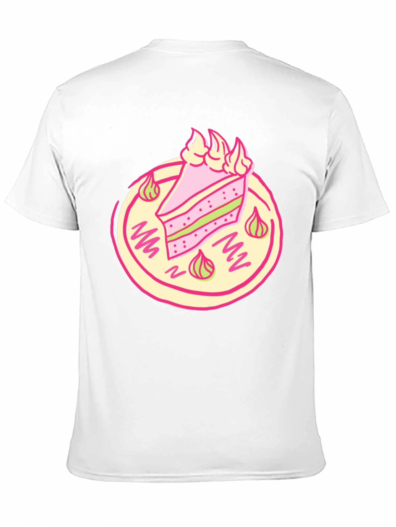 Cake Slice Graphic Tee - Sweet Treat T-Shirt