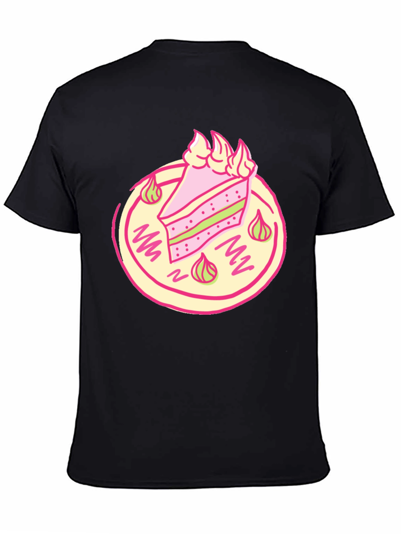 Cake Slice Graphic Tee - Sweet Treat T-Shirt