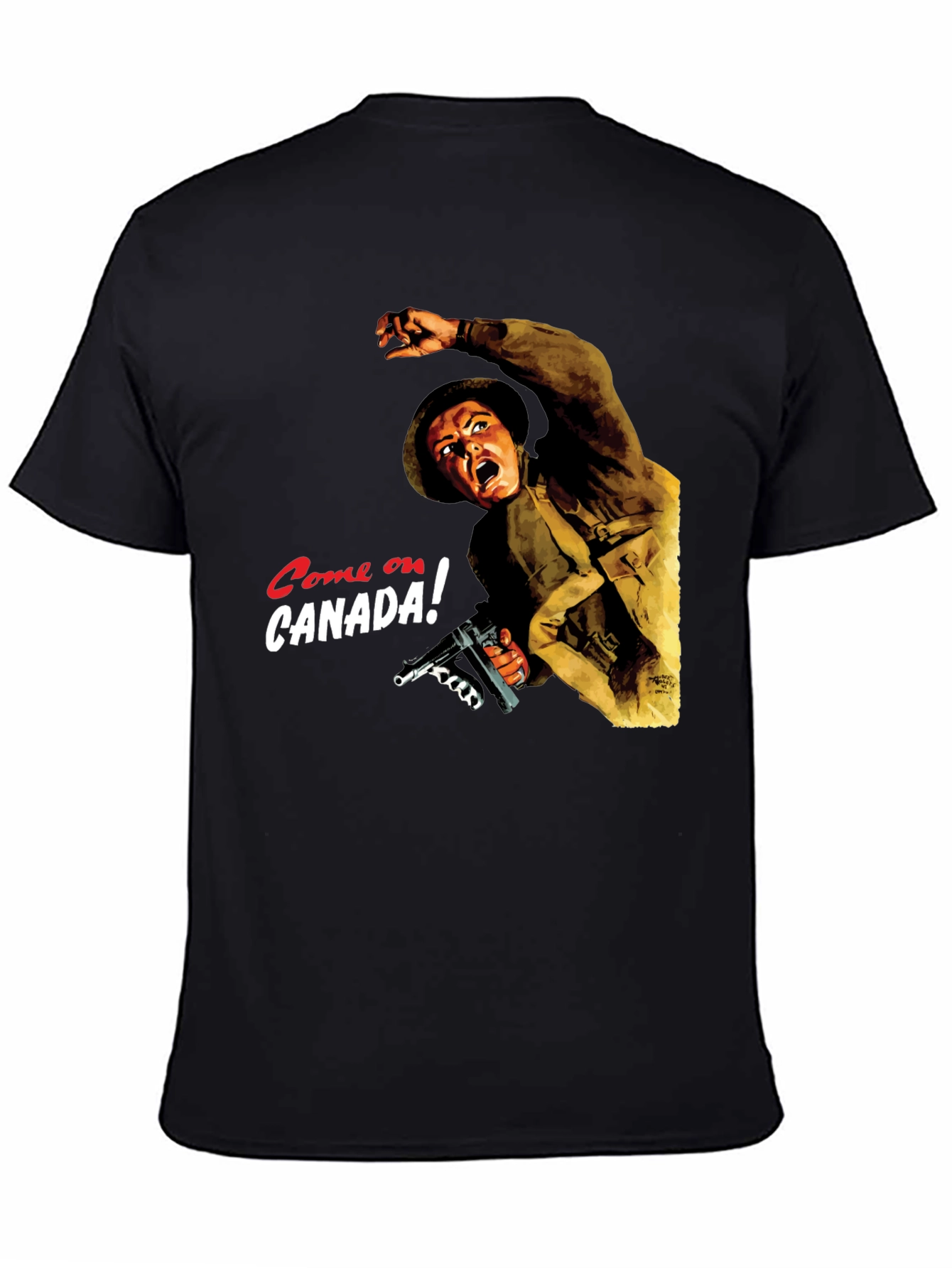 Come On Canada! Graphic T-Shirt - Patriotic Design