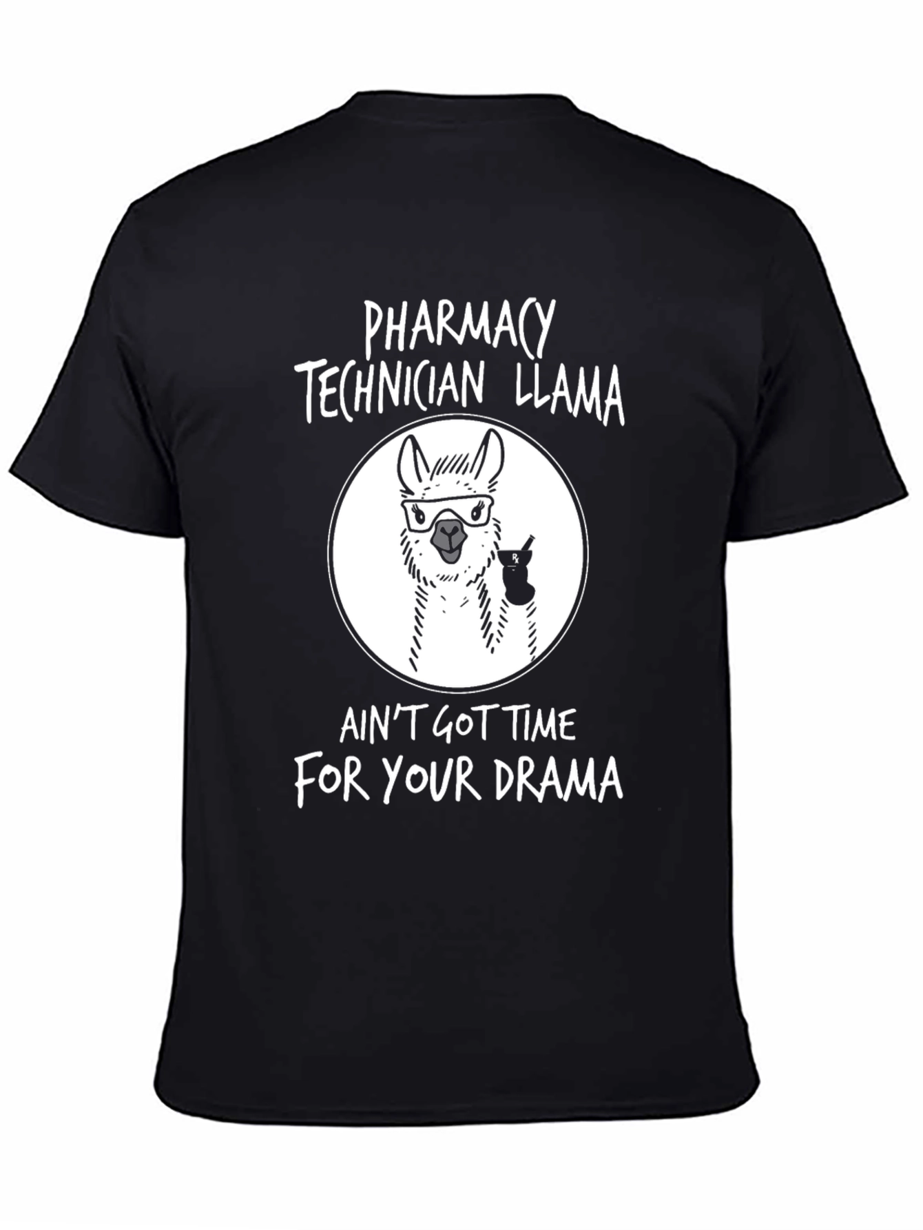 Pharmacy Technician Llama T-Shirt