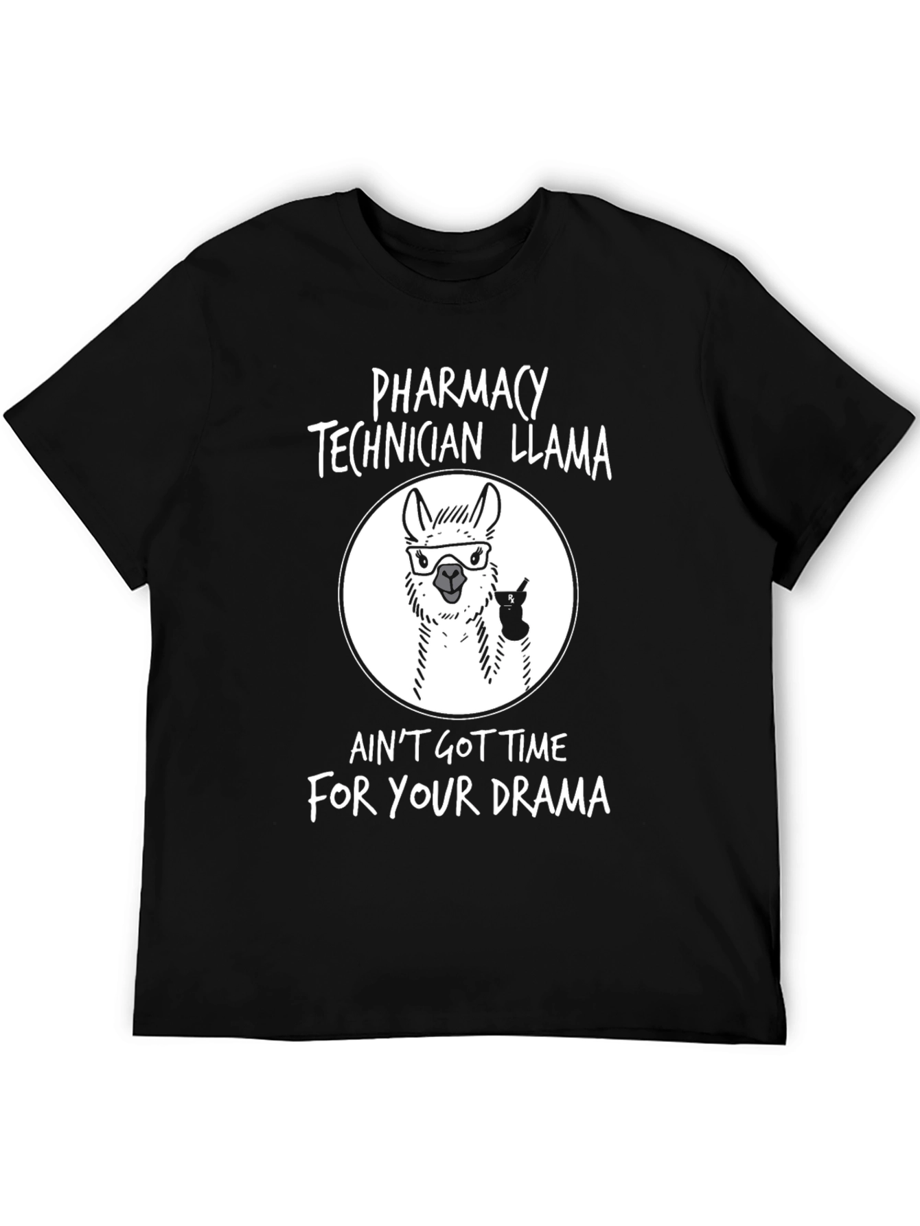 Pharmacy Technician Llama T-Shirt