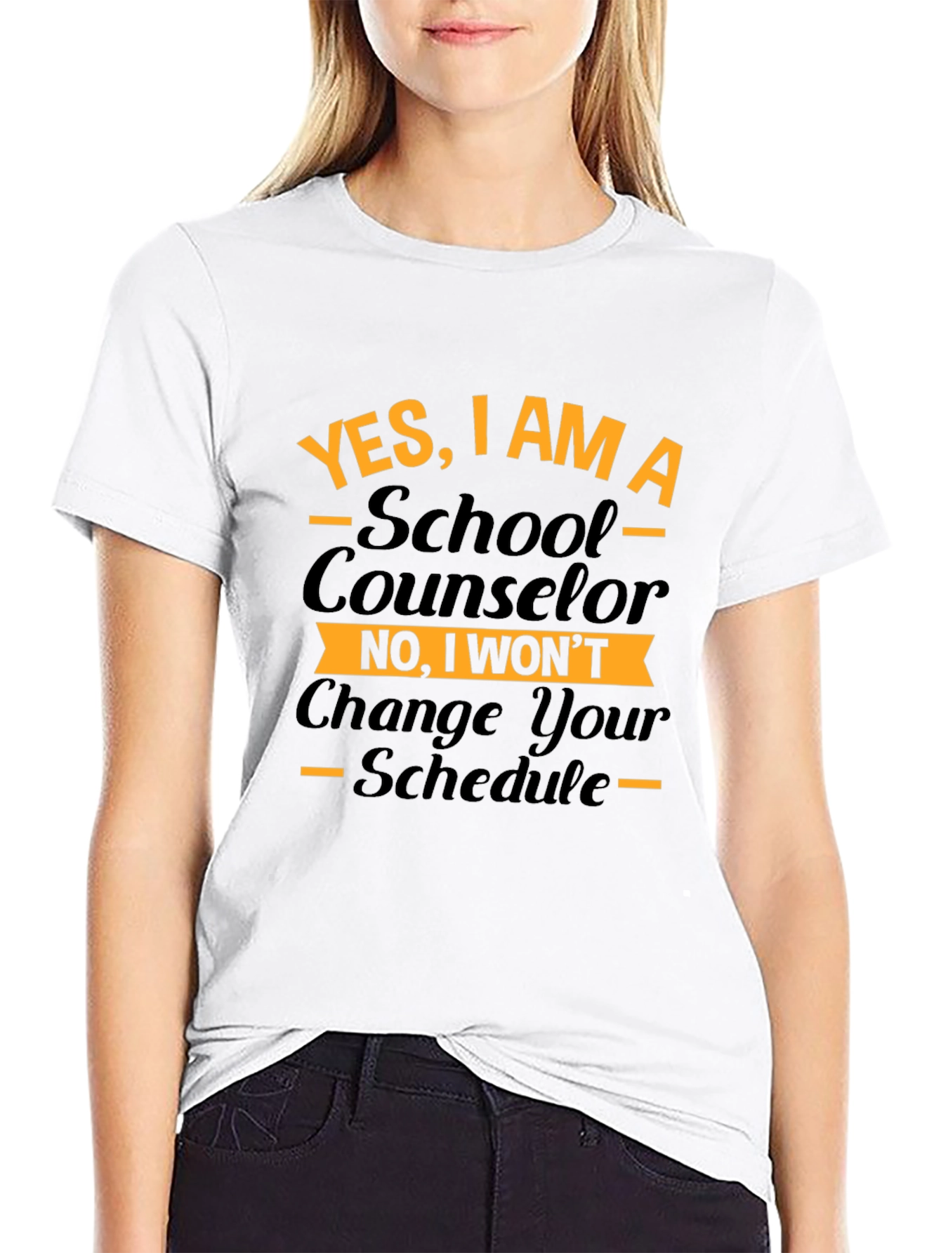 School Counselor T-Shirt - Funny Schedule Tee