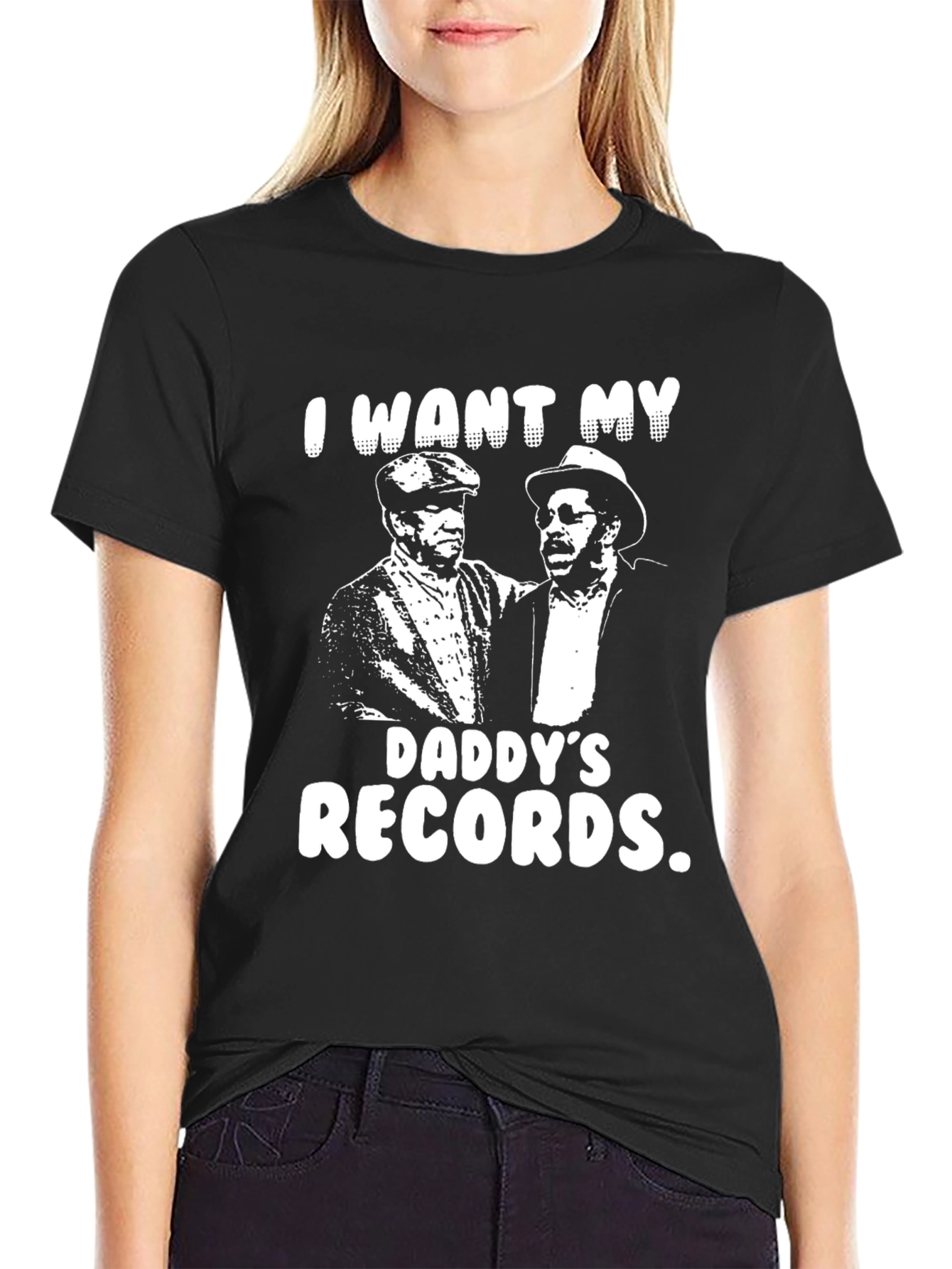 I Want My Daddys Records T-Shirt