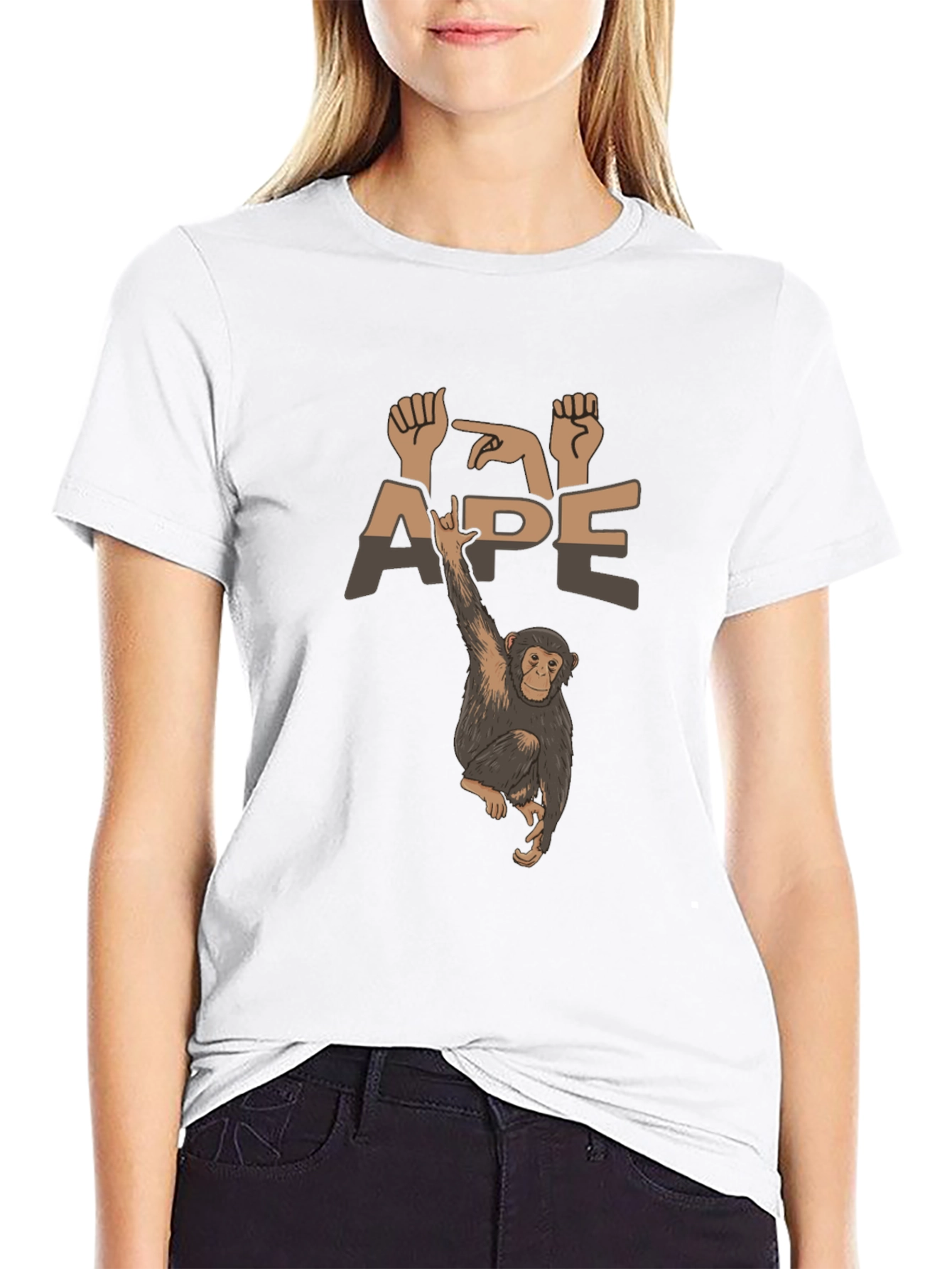 Ape Sign Language T-Shirt