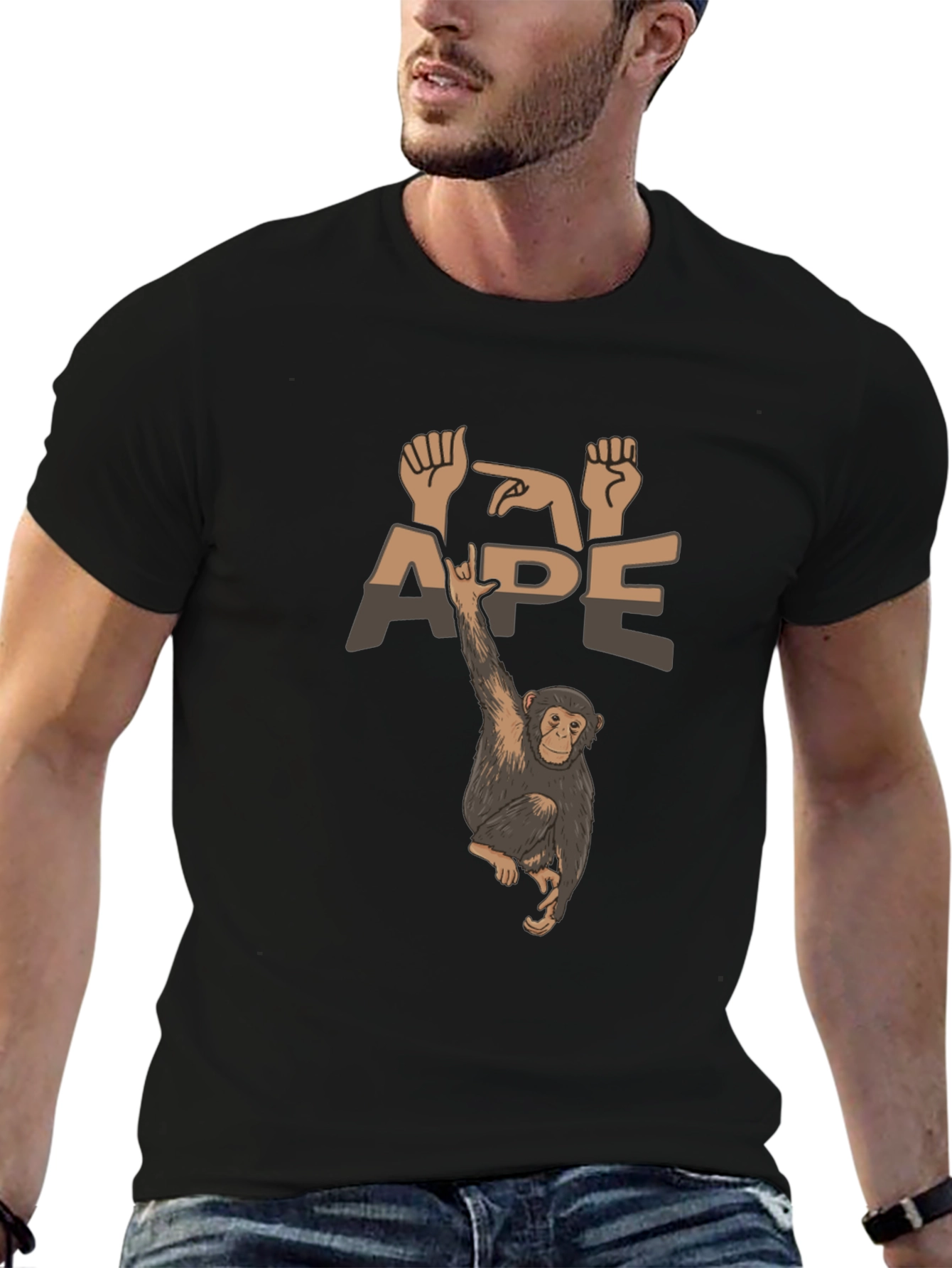 Ape Sign Language T-Shirt