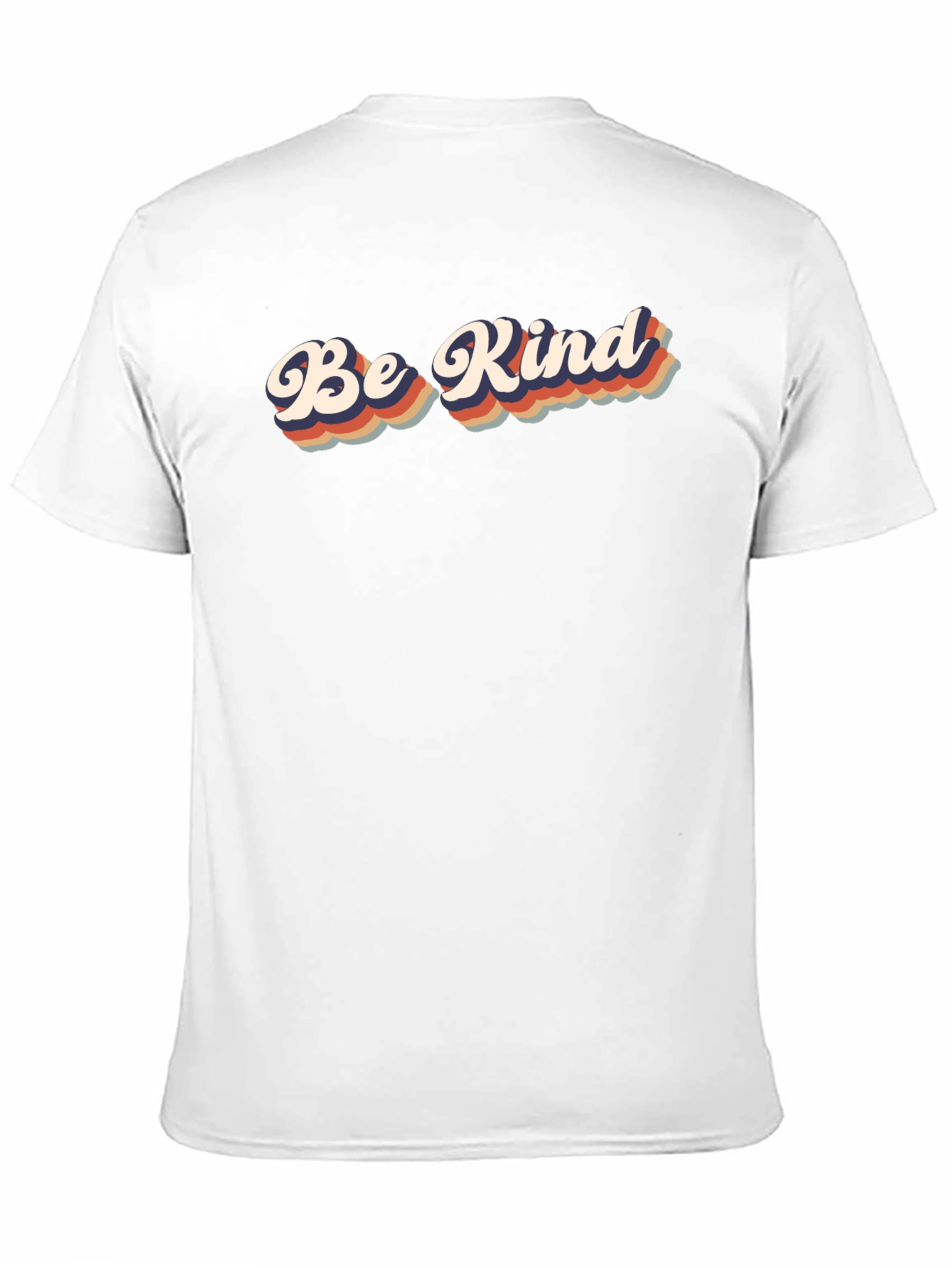 Be Kind Retro Graphic Tee - Soft Black T-Shirt