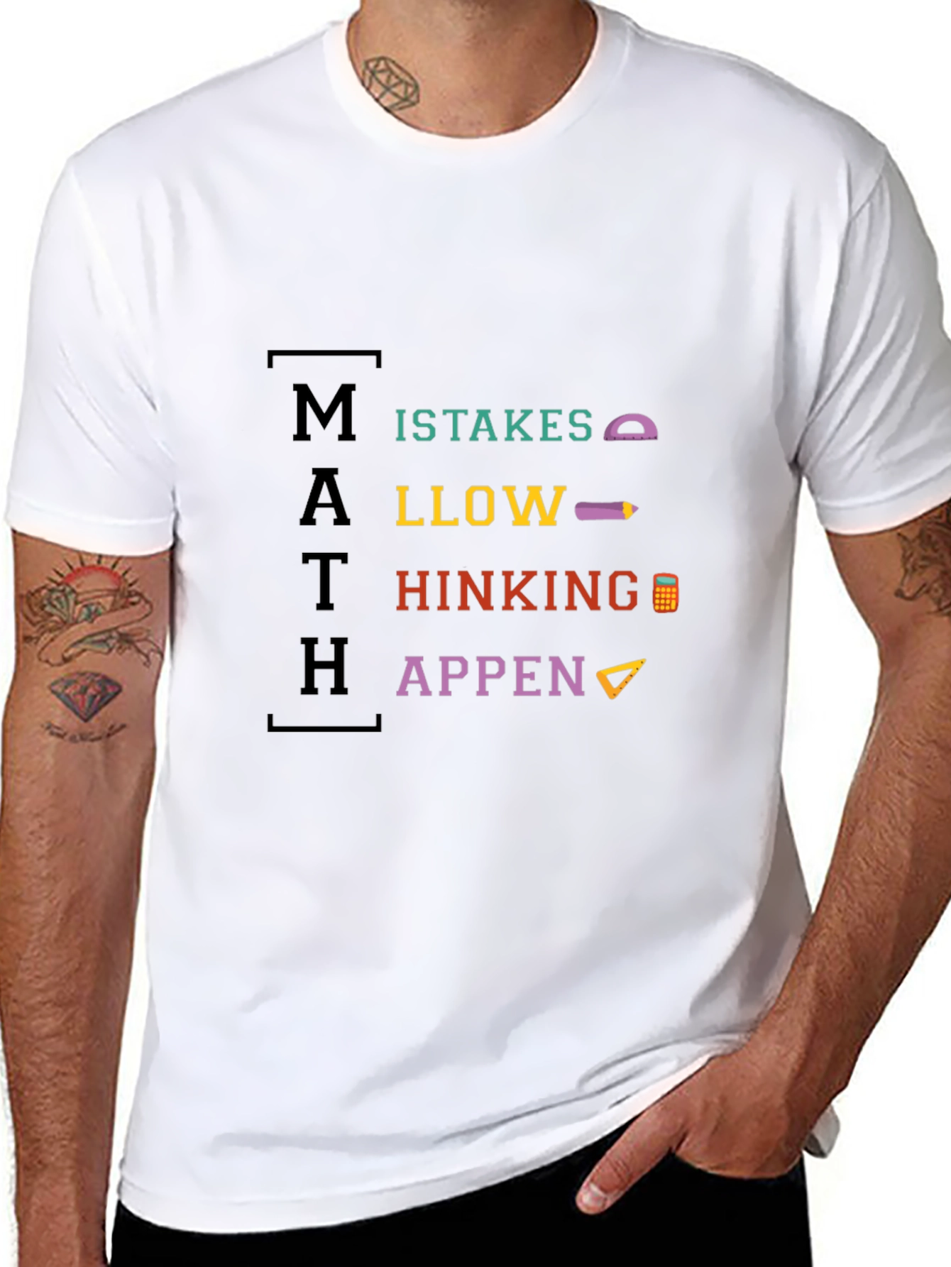 Math Makes Thinking Happen T-Shirt