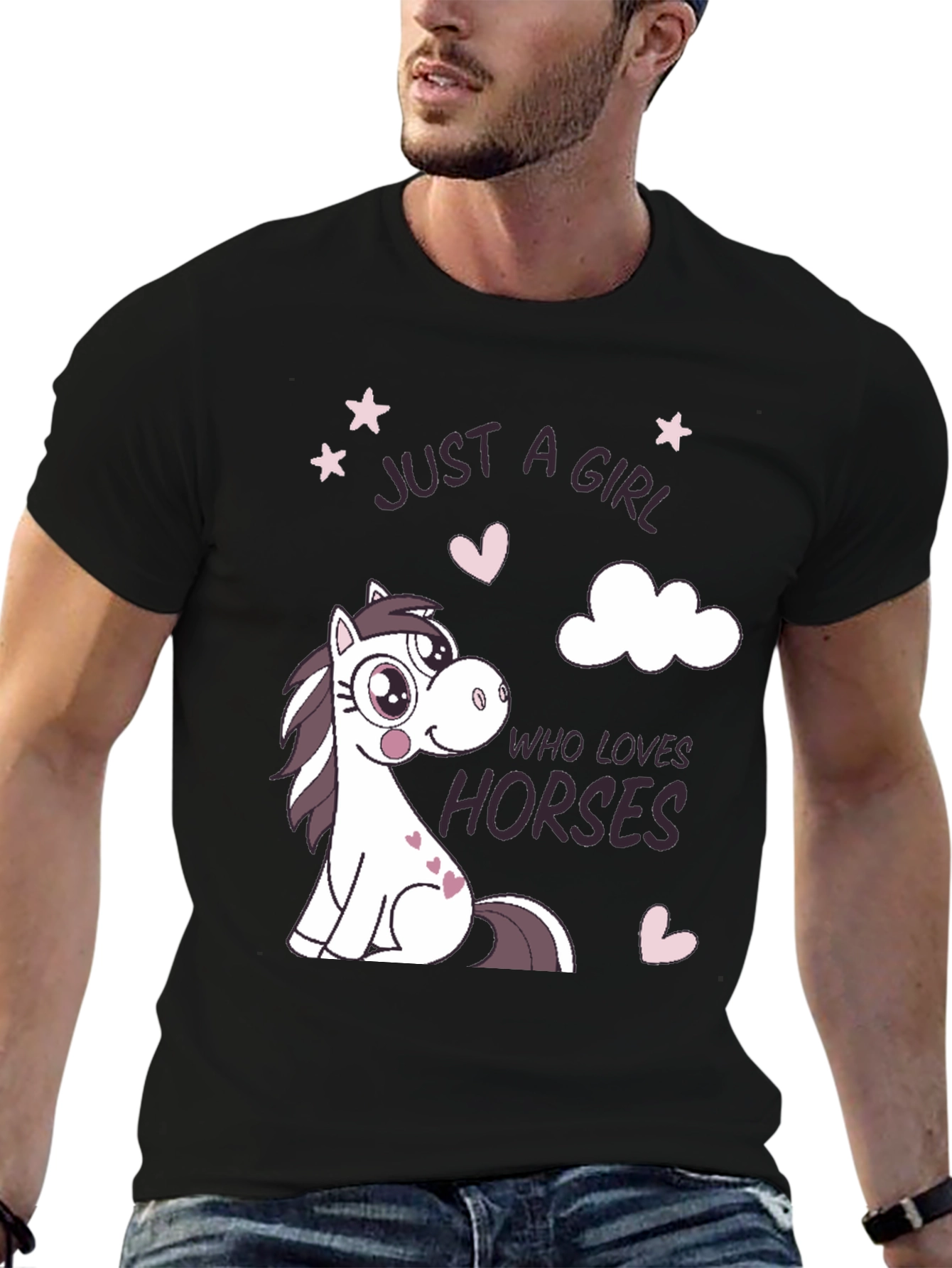 Just A Girl Who Loves Horses T-Shirt