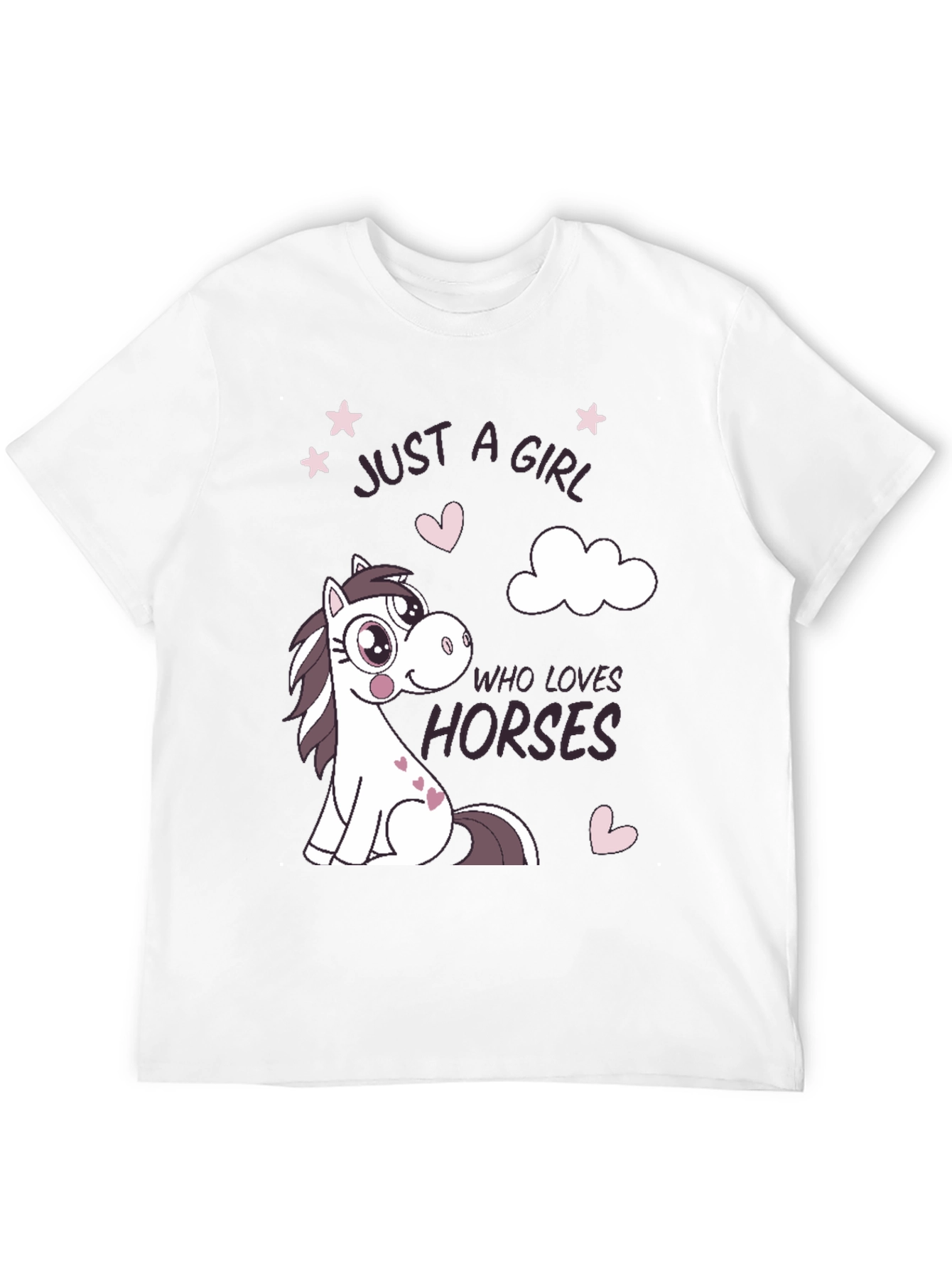 Just A Girl Who Loves Horses T-Shirt