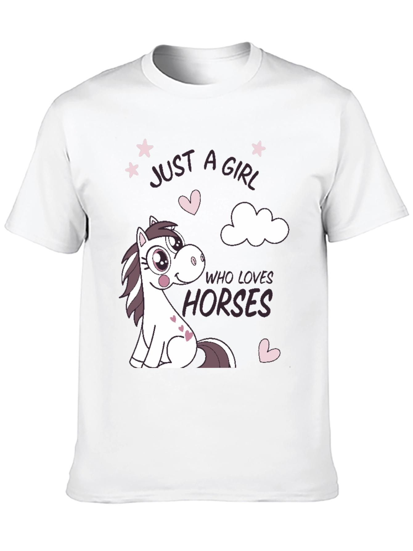 Just A Girl Who Loves Horses T-Shirt