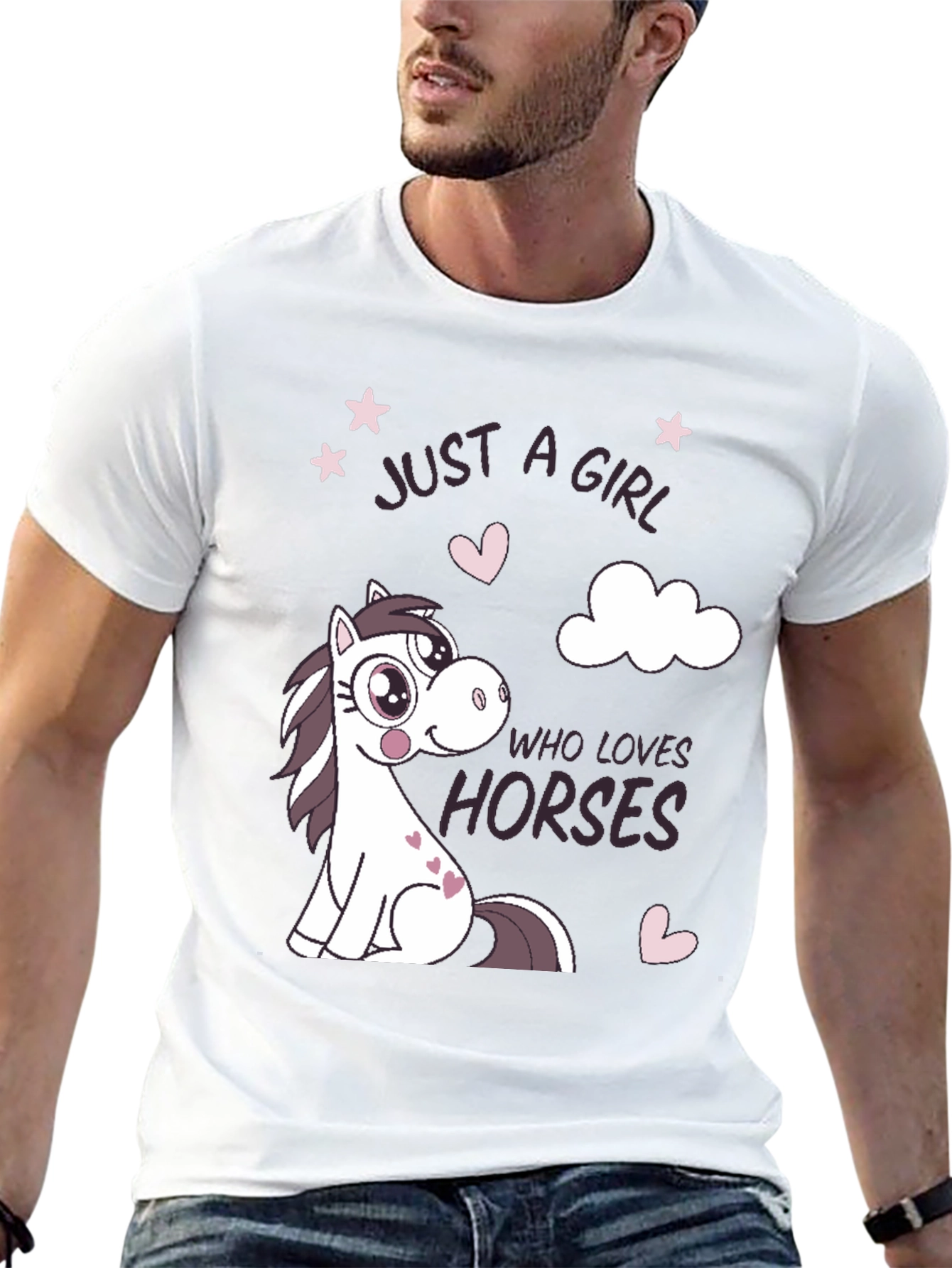 Just A Girl Who Loves Horses T-Shirt