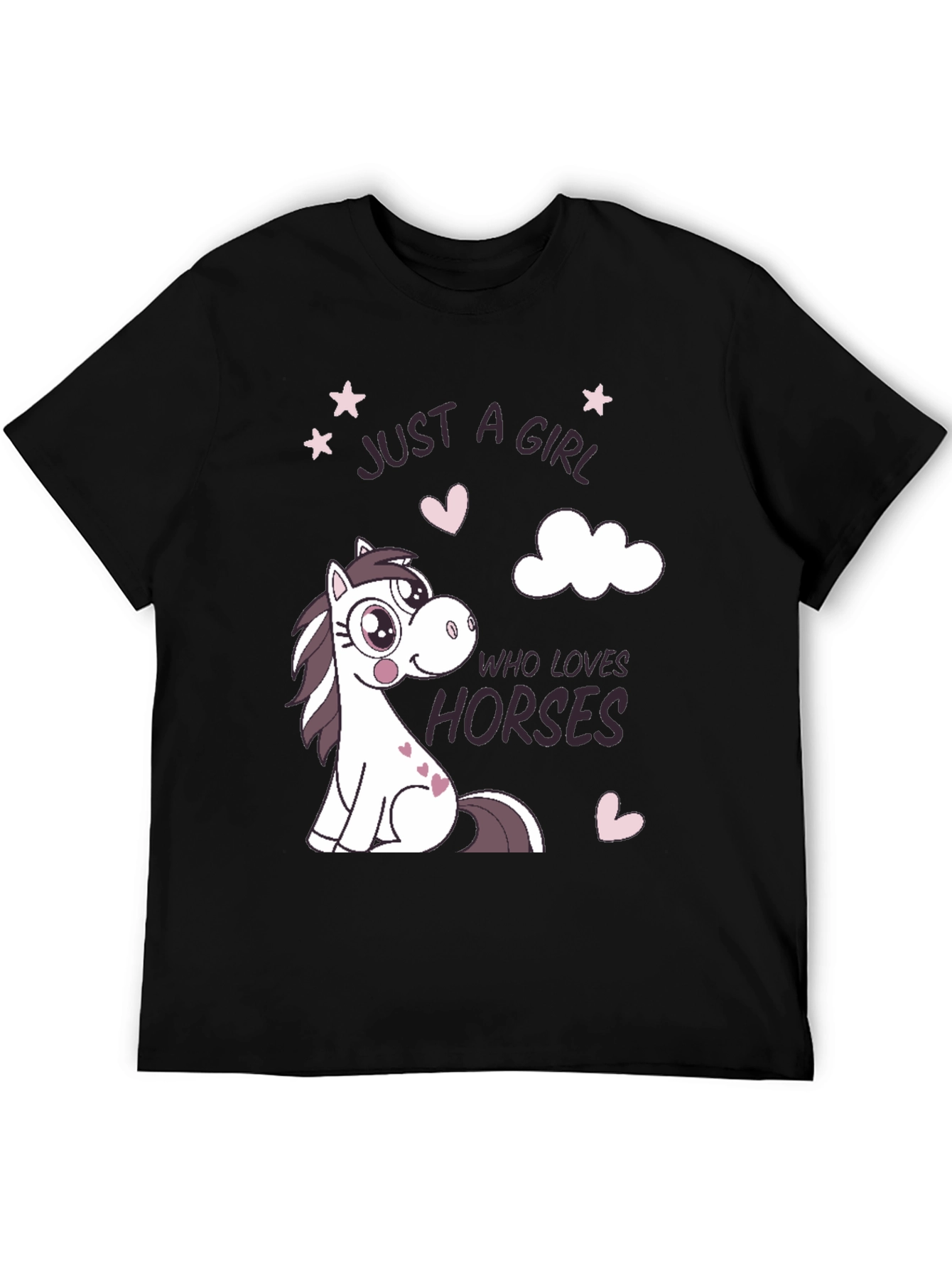 Just A Girl Who Loves Horses T-Shirt