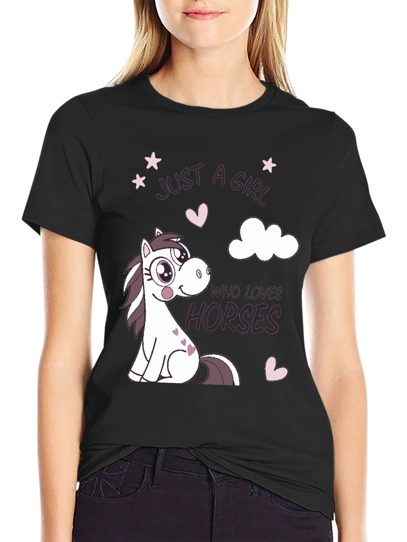 Just A Girl Who Loves Horses T-Shirt