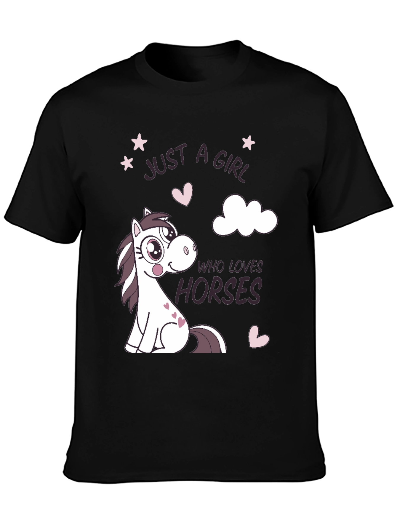 Just A Girl Who Loves Horses T-Shirt