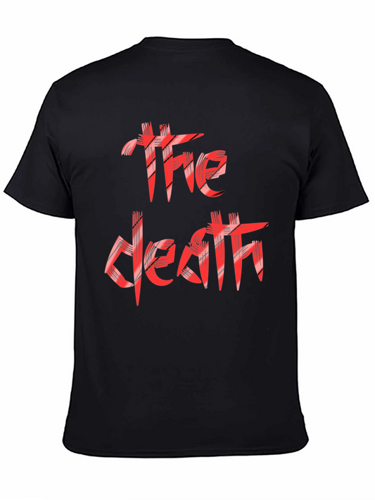 The Death Graphic Print Mens T-Shirt