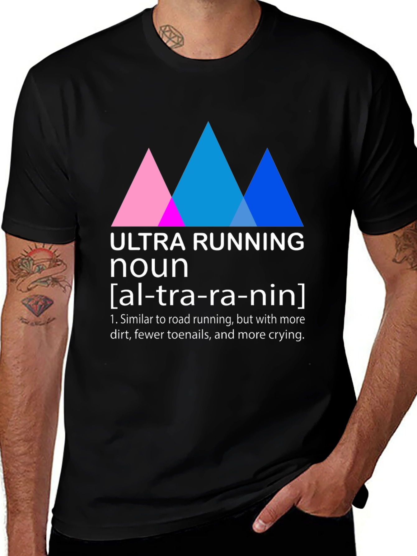 Ultra Running Definition T-Shirt - Funny Runner Tee