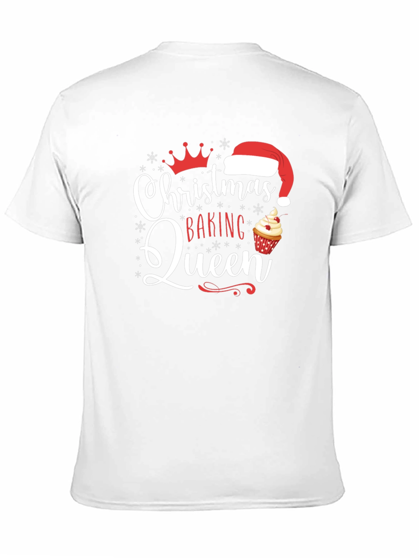 Christmas Baking Queen Graphic T-Shirt