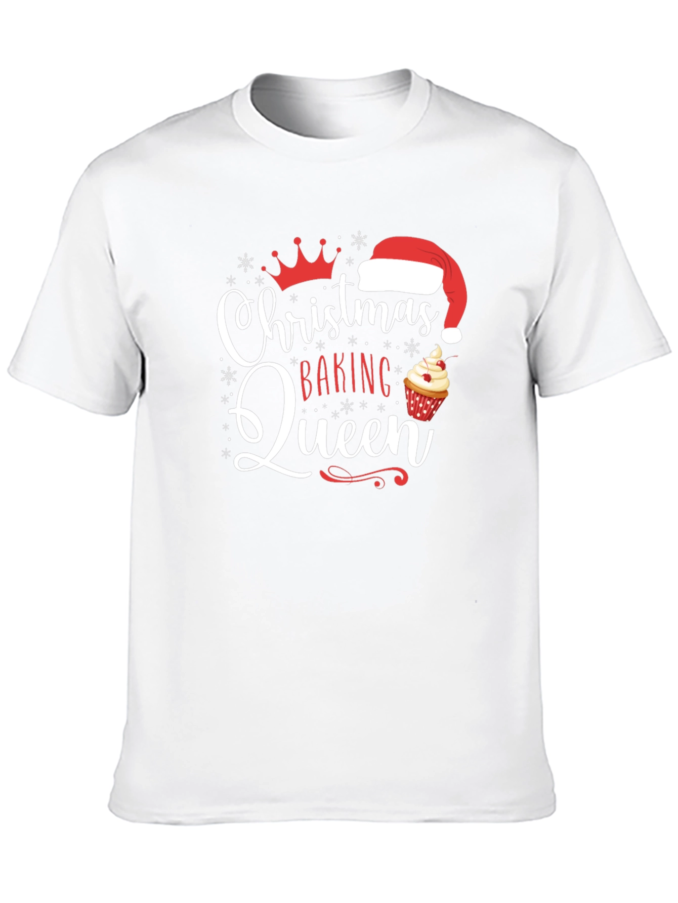 Christmas Baking Queen Graphic T-Shirt