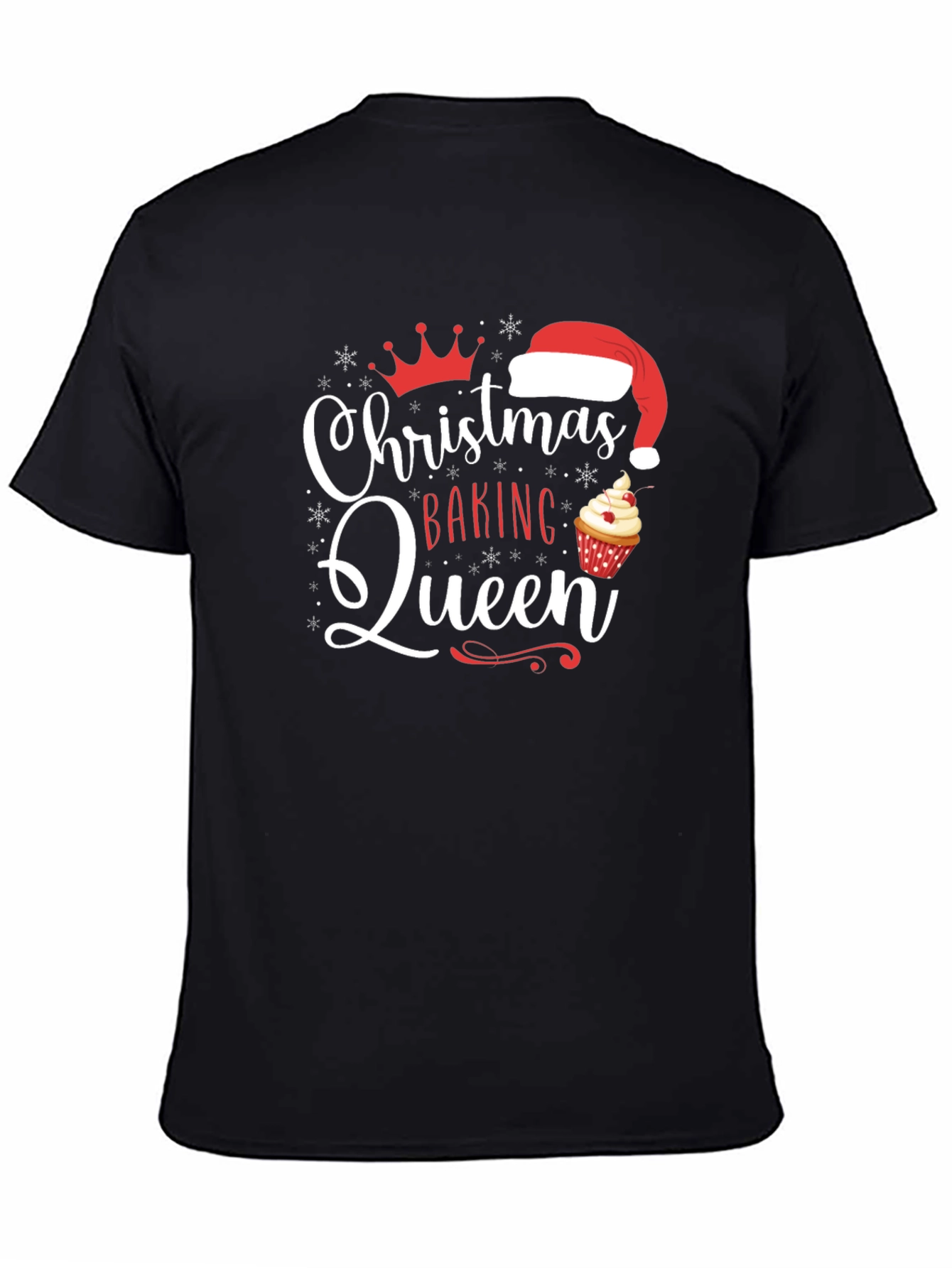 Christmas Baking Queen Graphic T-Shirt