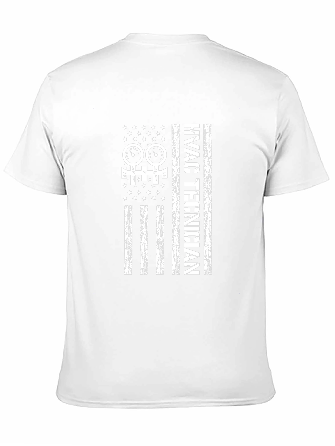 HVAC Technician American Flag T-Shirt