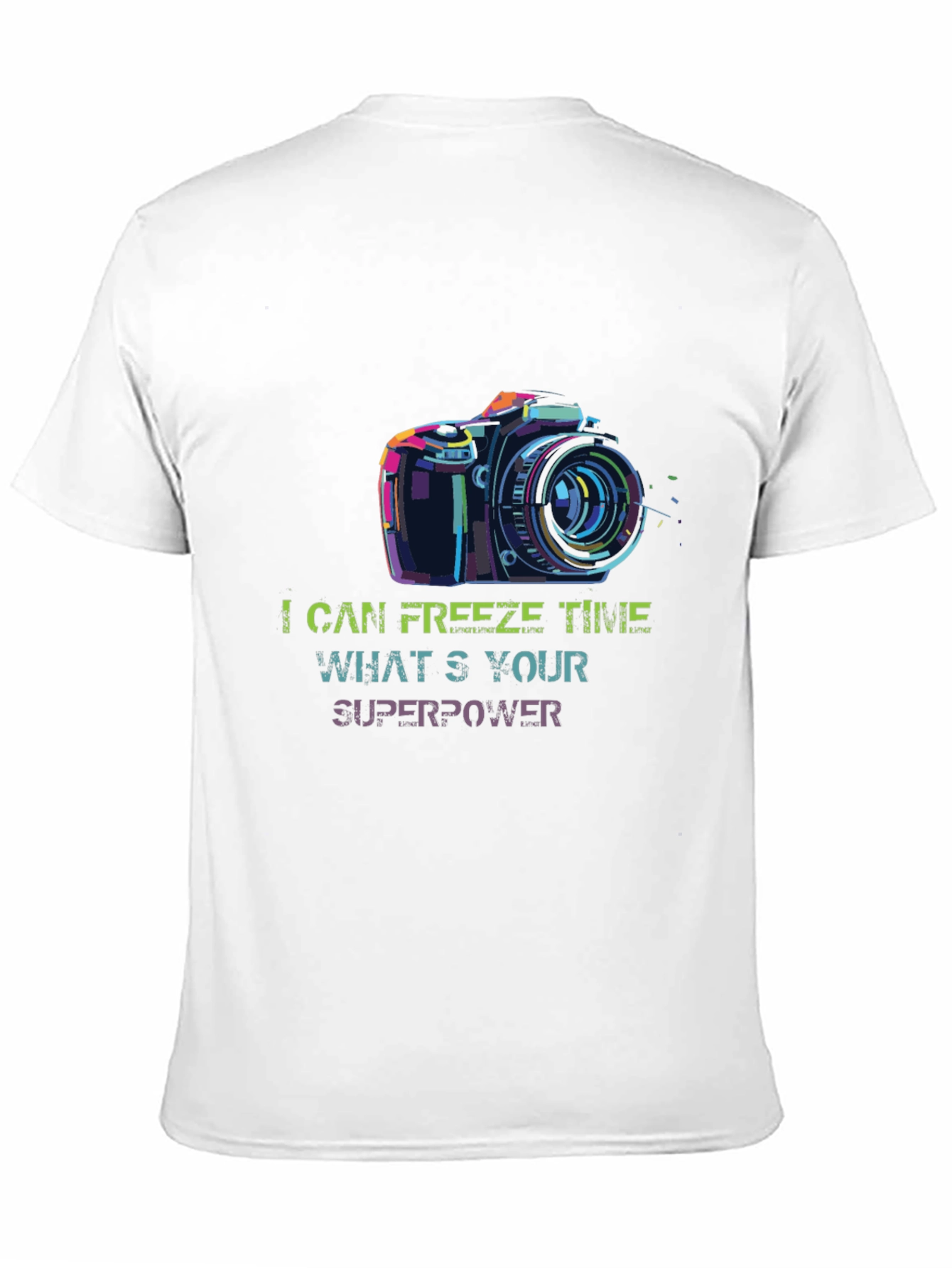 I Can Freeze Time Camera Graphic Tee