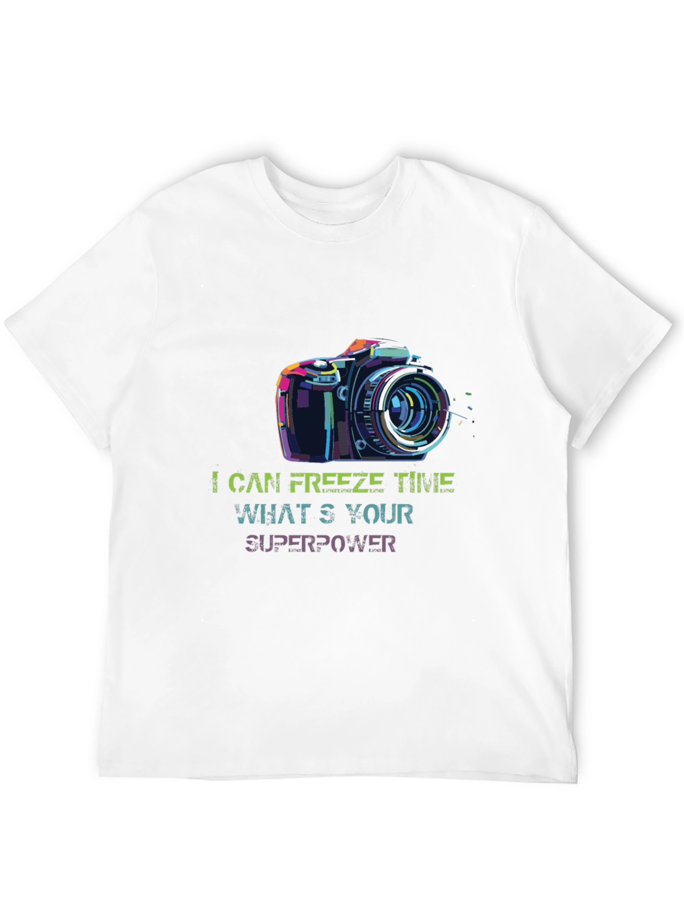 I Can Freeze Time Camera Graphic Tee