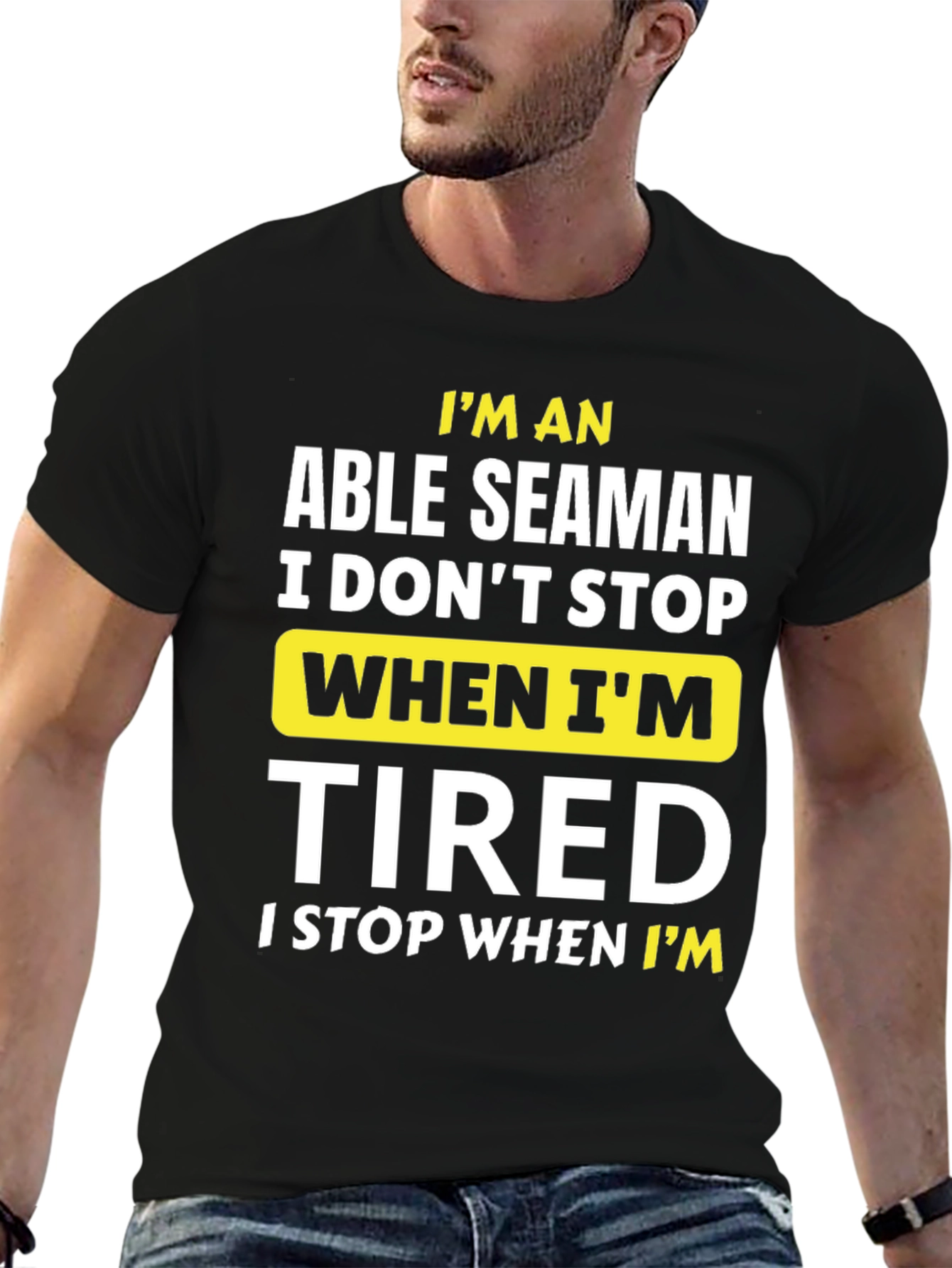 Able Seaman T-Shirt - Funny Seafarer Gift