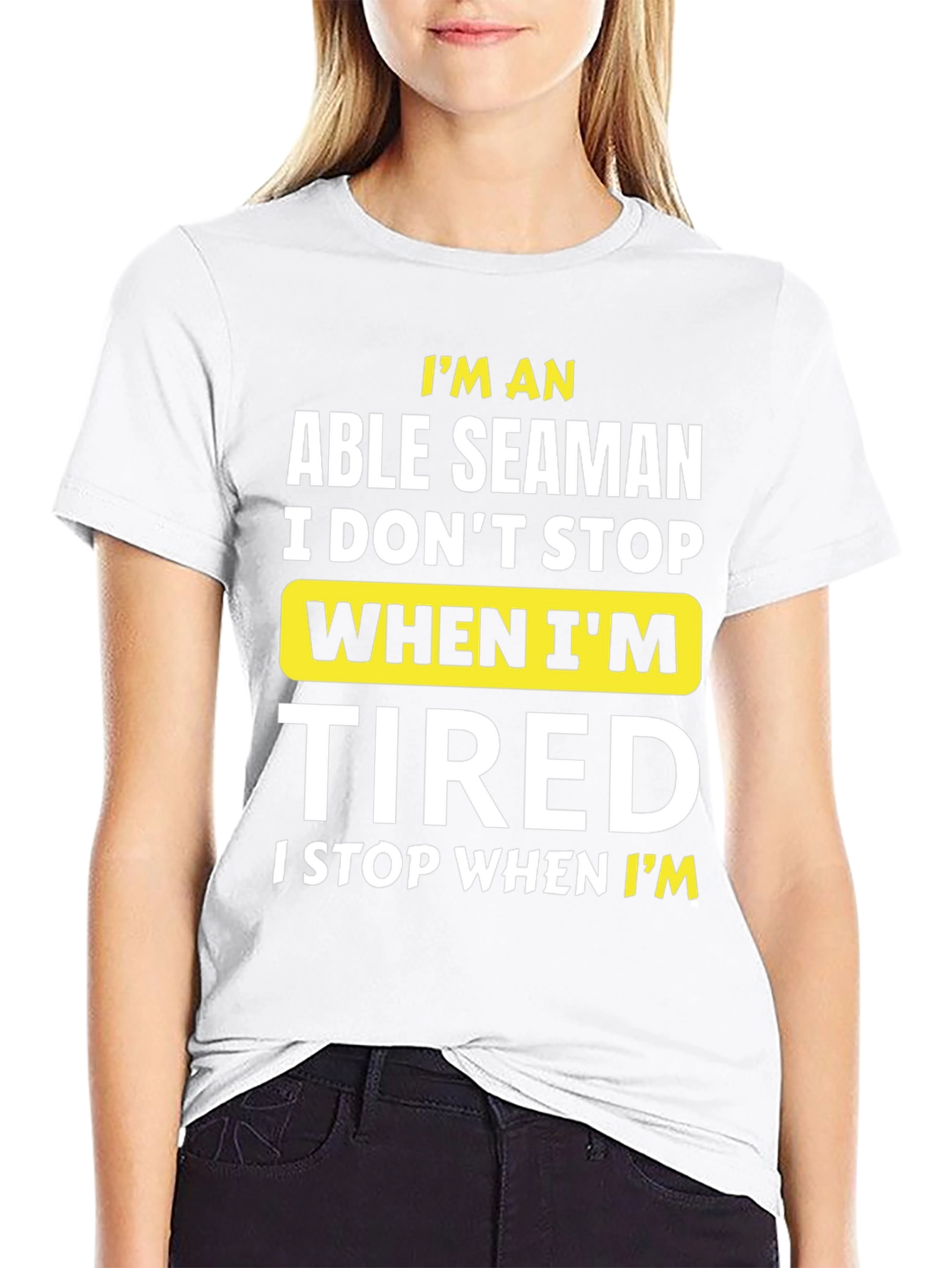 Able Seaman T-Shirt - Funny Seafarer Gift