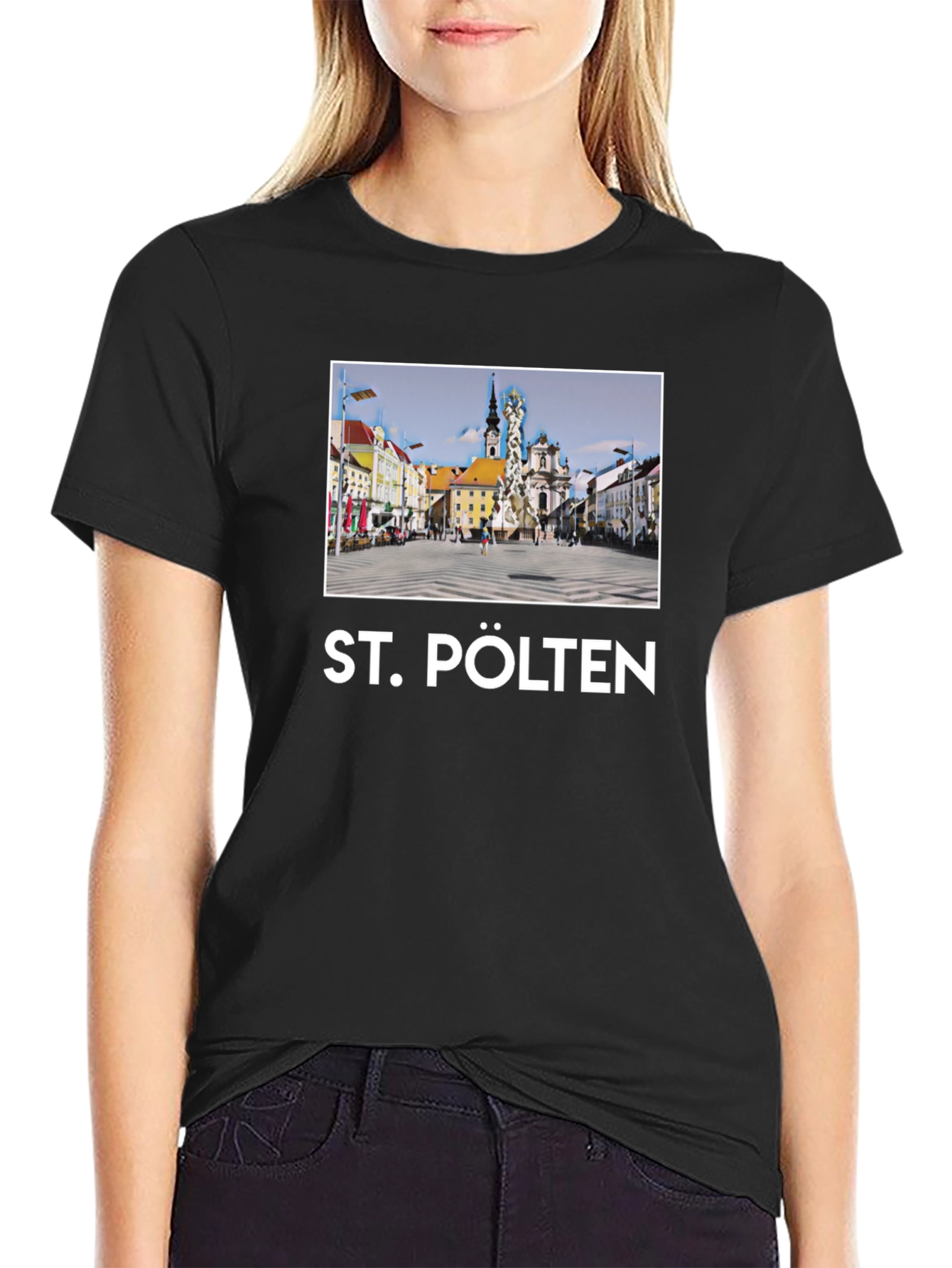 St. Pölten T-Shirt Austria Travel Souvenir Tee