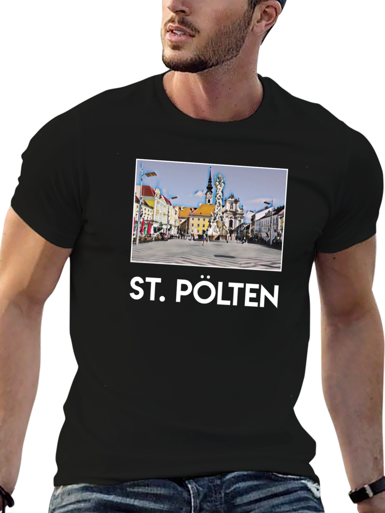 St. Pölten T-Shirt Austria Travel Souvenir Tee