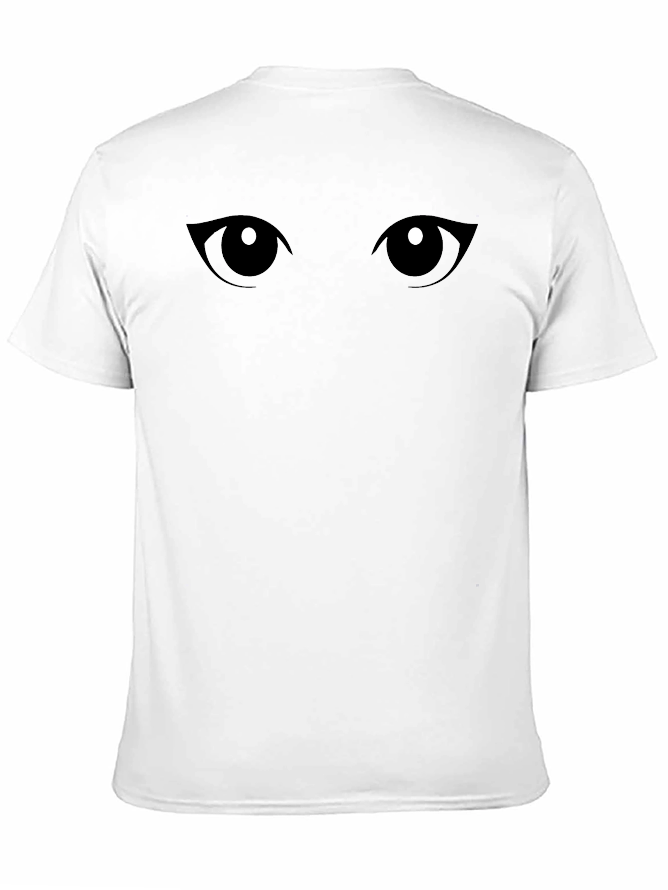 Mysterious Eyes Black Graphic Tee