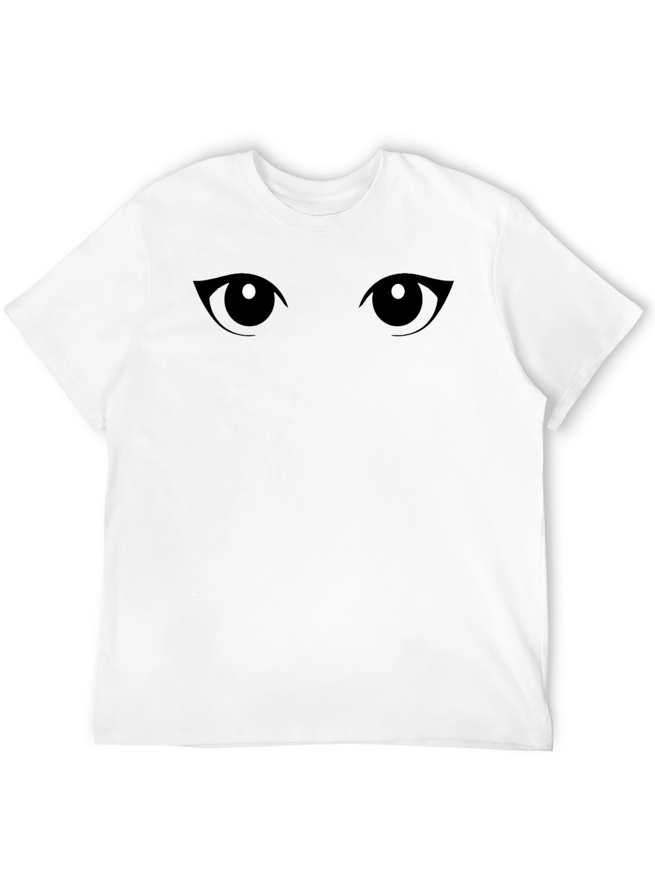 Mysterious Eyes Black Graphic Tee