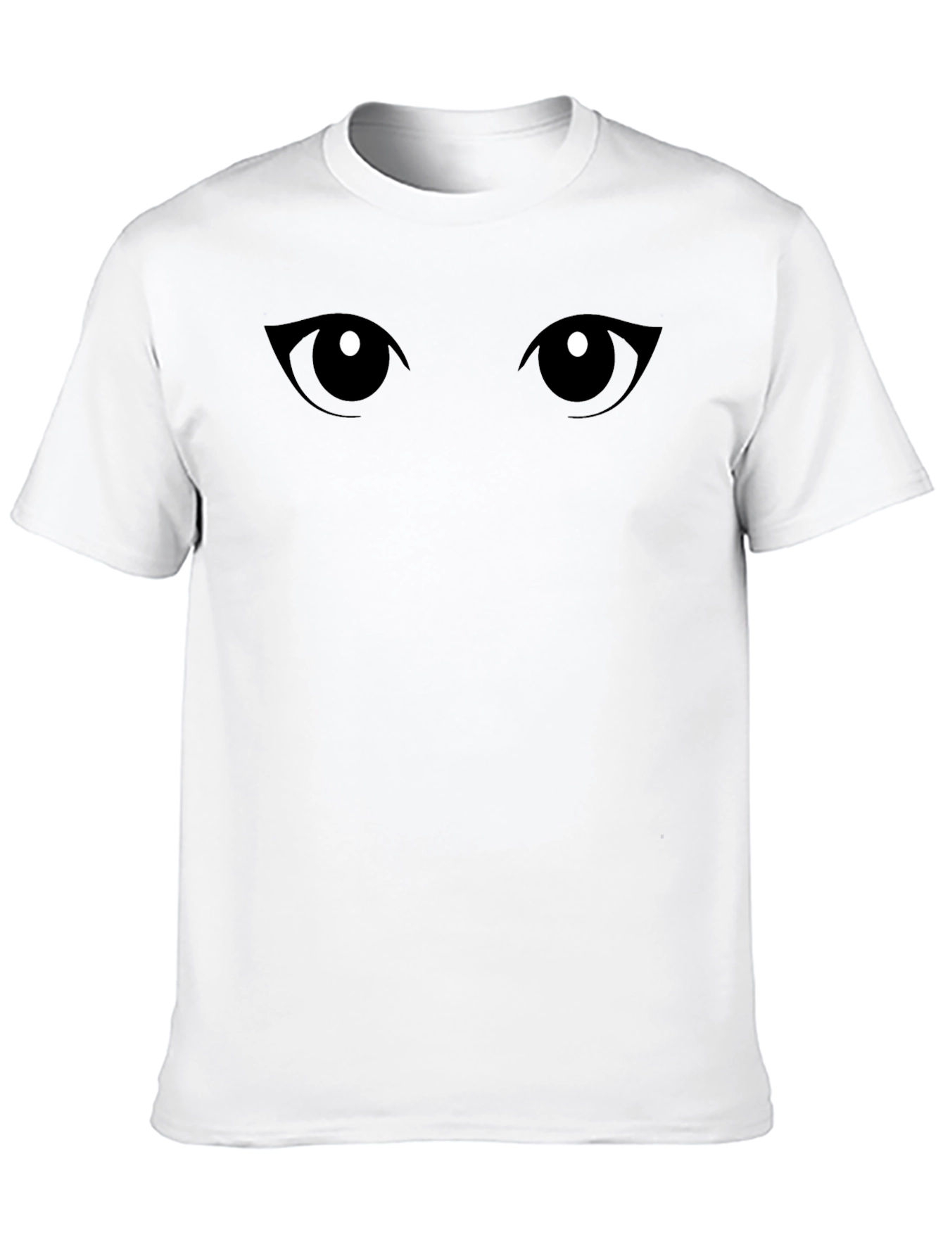 Mysterious Eyes Black Graphic Tee