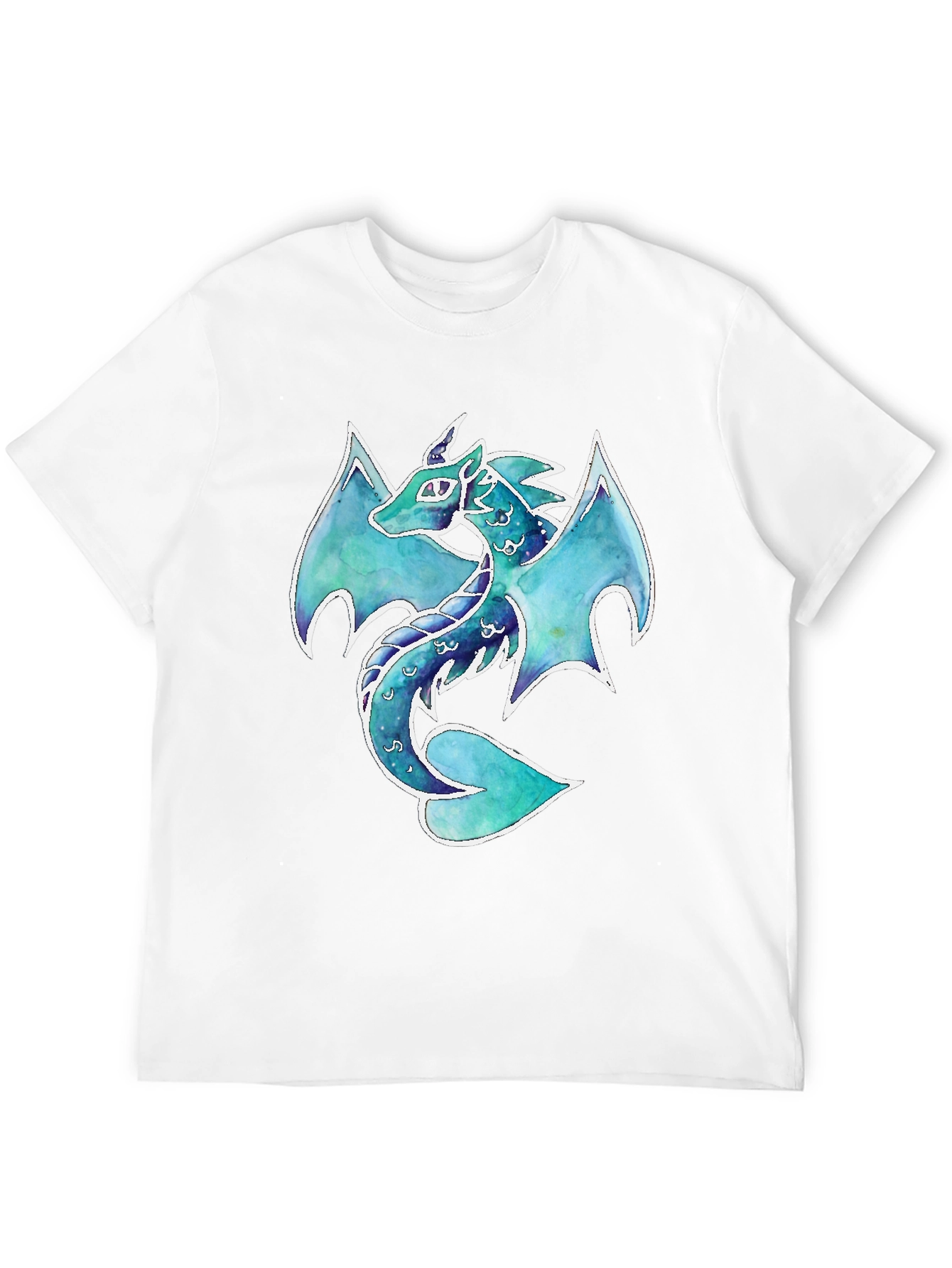 Dragon Graphic Print T-Shirt - Fantasy Apparel