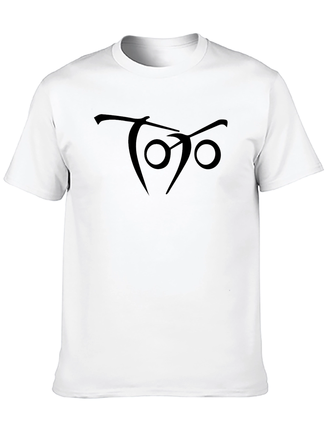 Trendy Black Graphic Tee