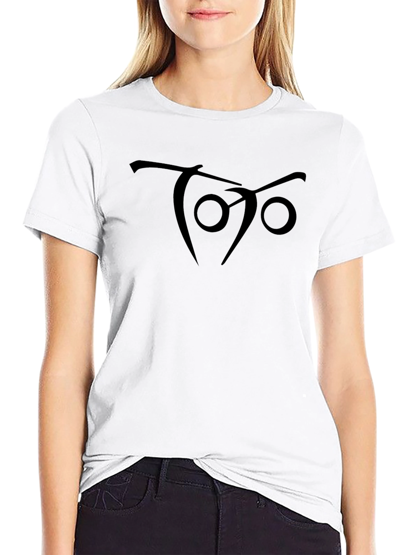 Trendy Black Graphic Tee