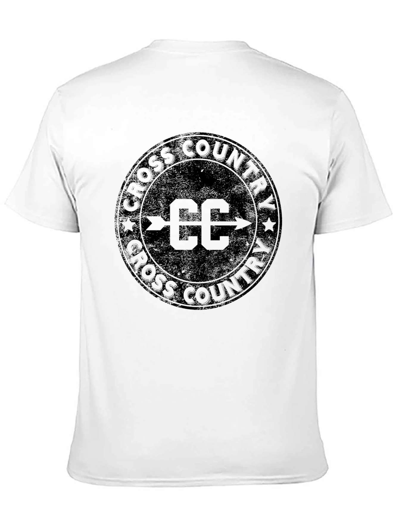 Cross Country CC Graphic T-Shirt - Black