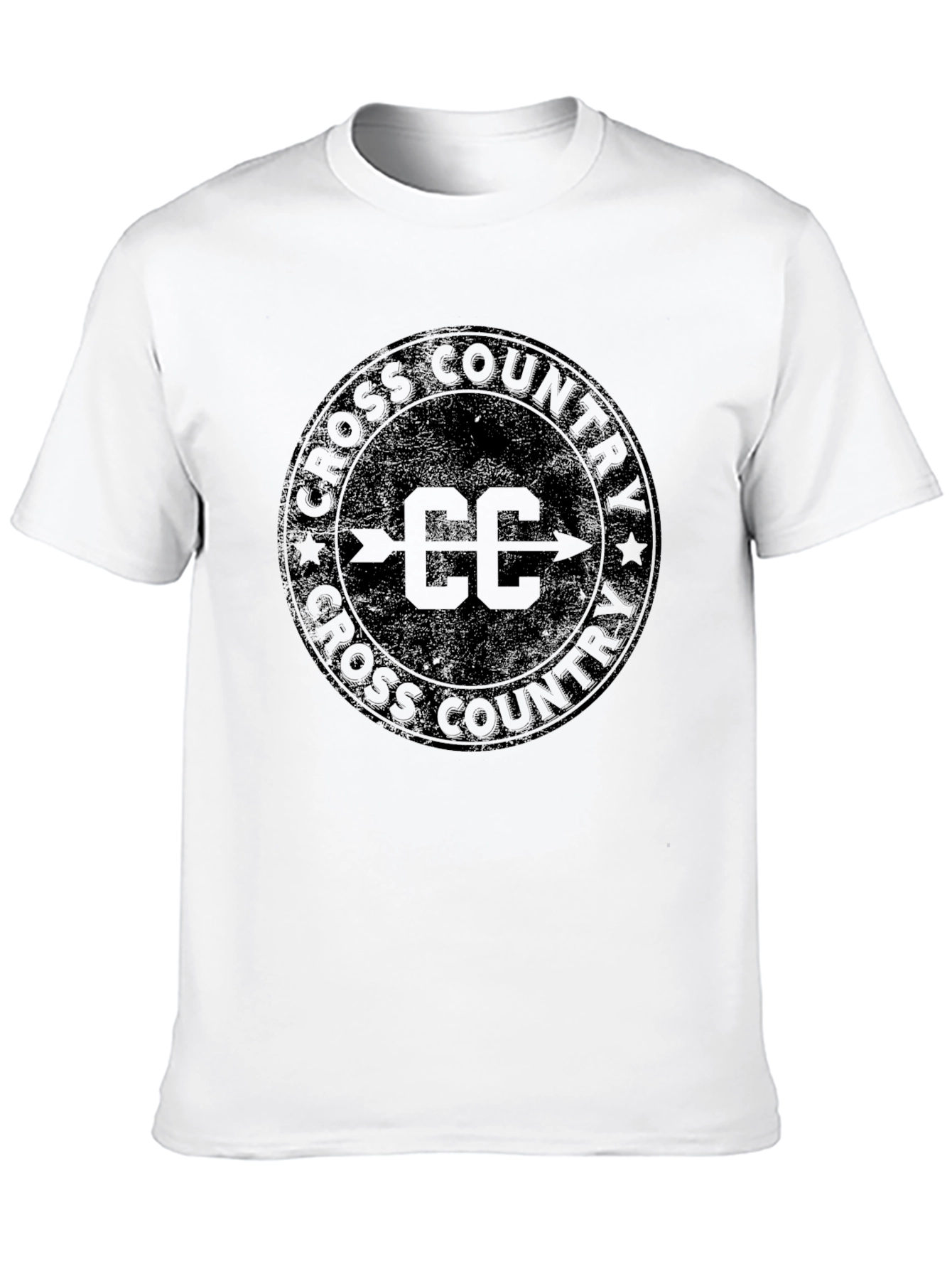 Cross Country CC Graphic T-Shirt - Black