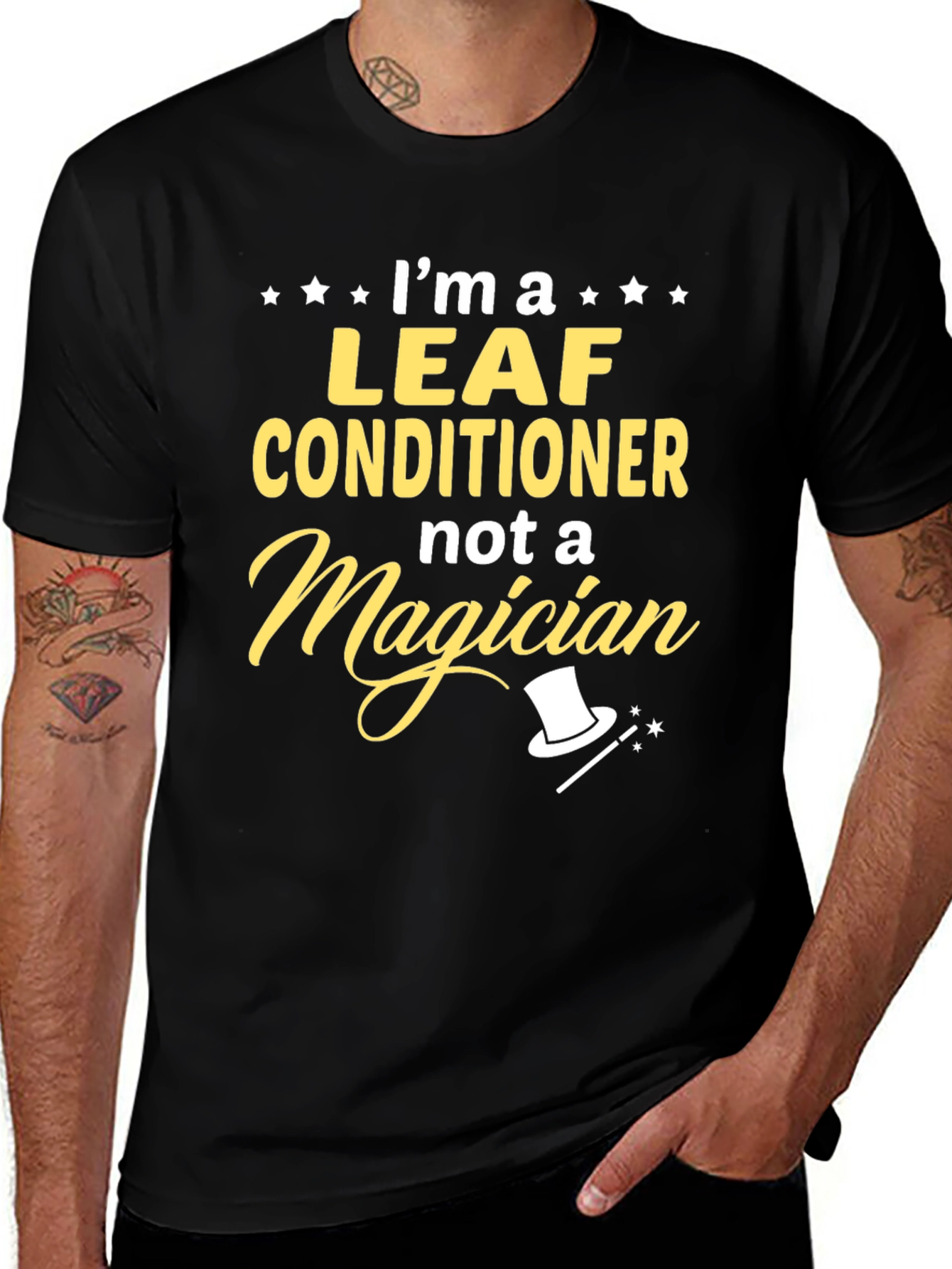 Leaf Conditioner T-Shirt - Funny Landscaping Tee