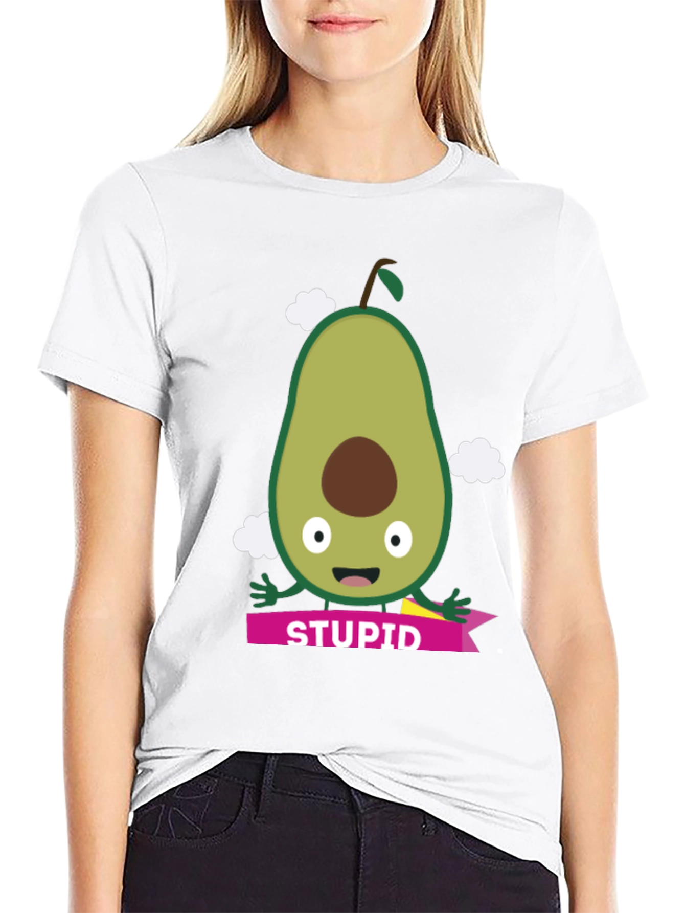 Funny Avocado T-Shirt - Stupid Graphic Tee