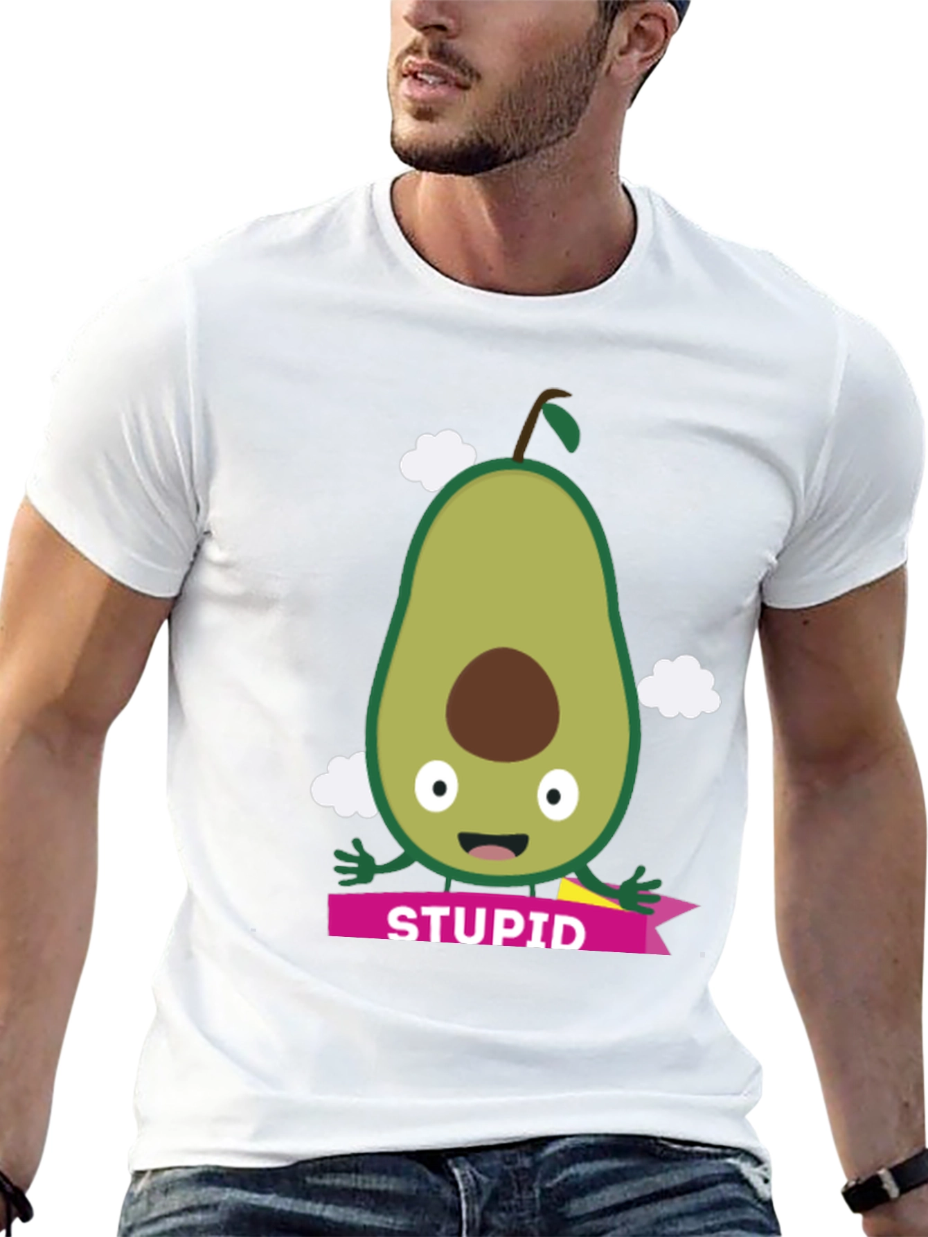 Funny Avocado T-Shirt - Stupid Graphic Tee