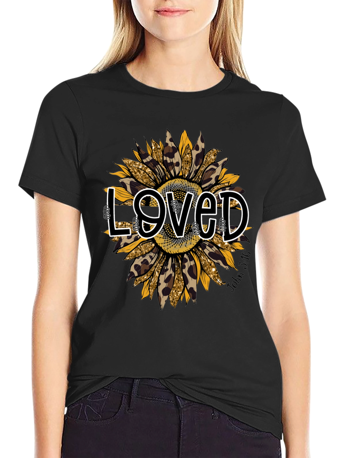 Loved Sunflower T-Shirt