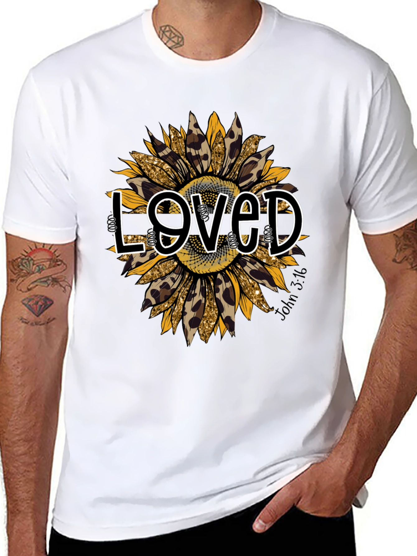 Loved Sunflower T-Shirt