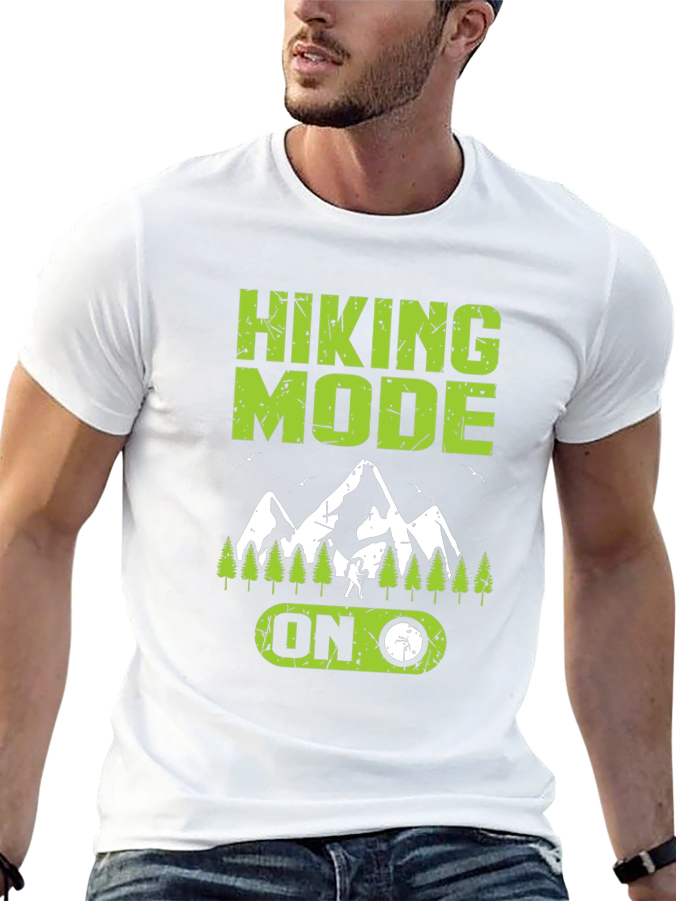 Hiking Mode On T-Shirt - Adventure Ready!