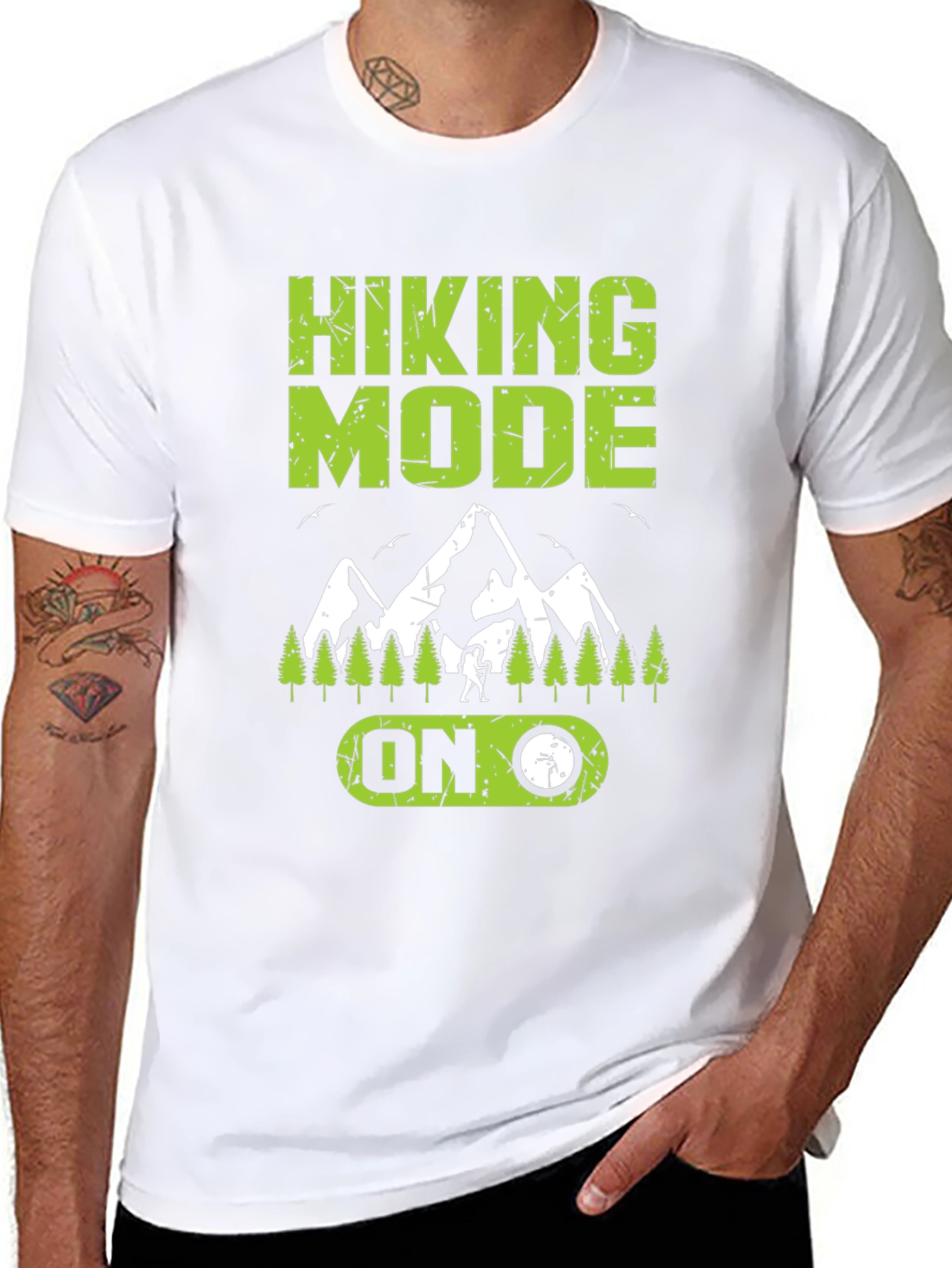 Hiking Mode On T-Shirt - Adventure Ready!