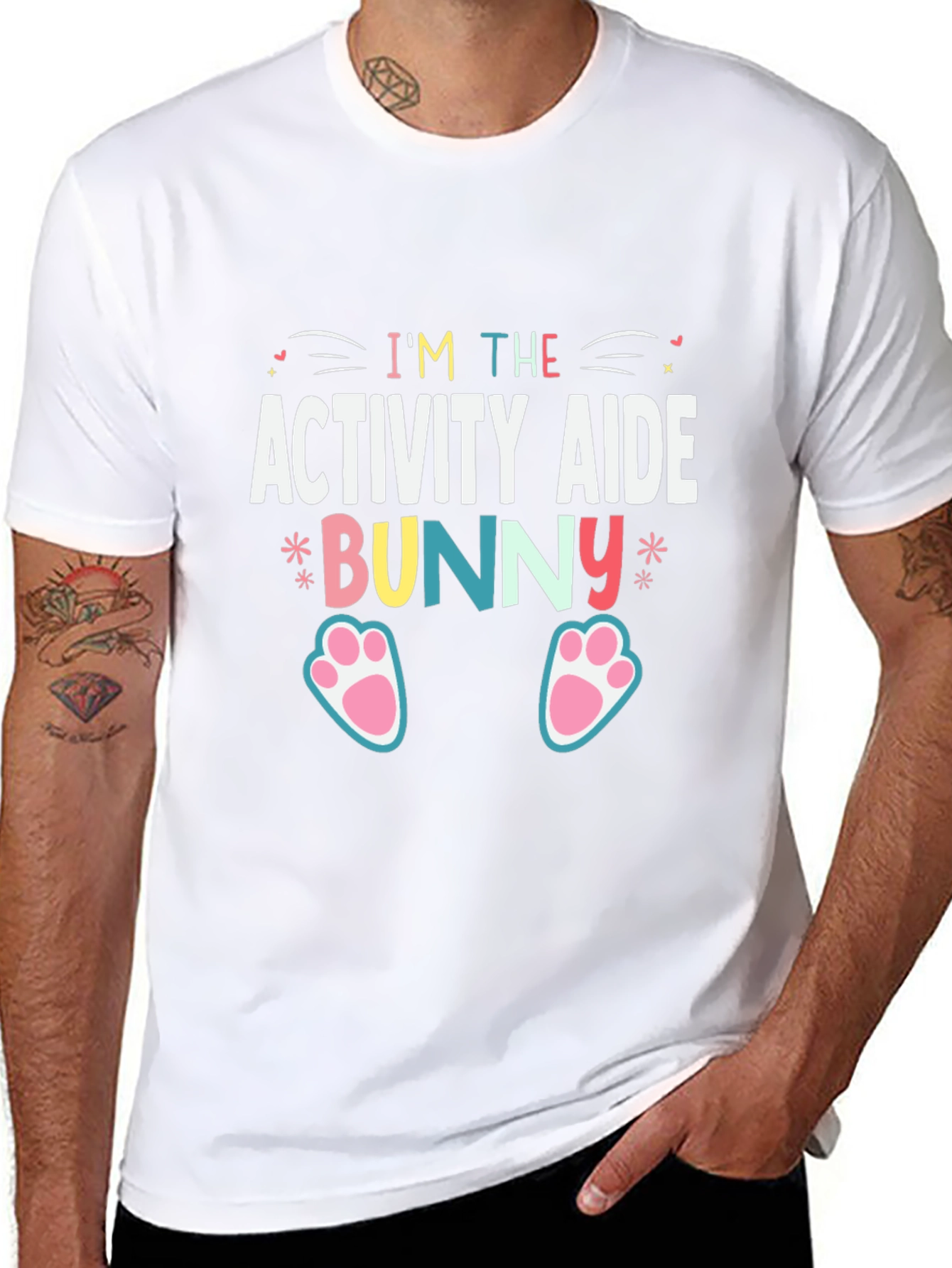 Im the Activity Aide Bunny T-Shirt