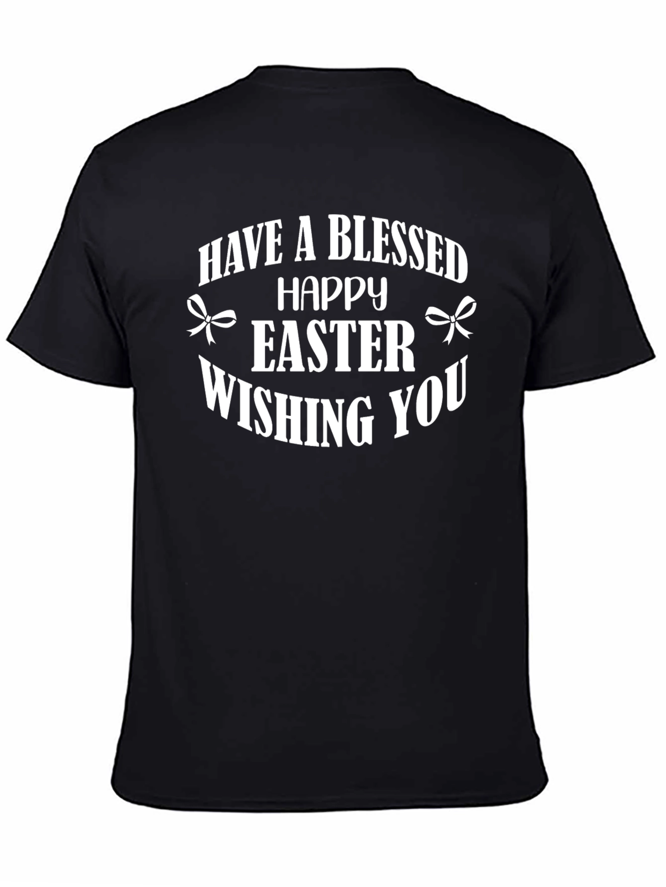 Blessed Easter Black T-Shirt