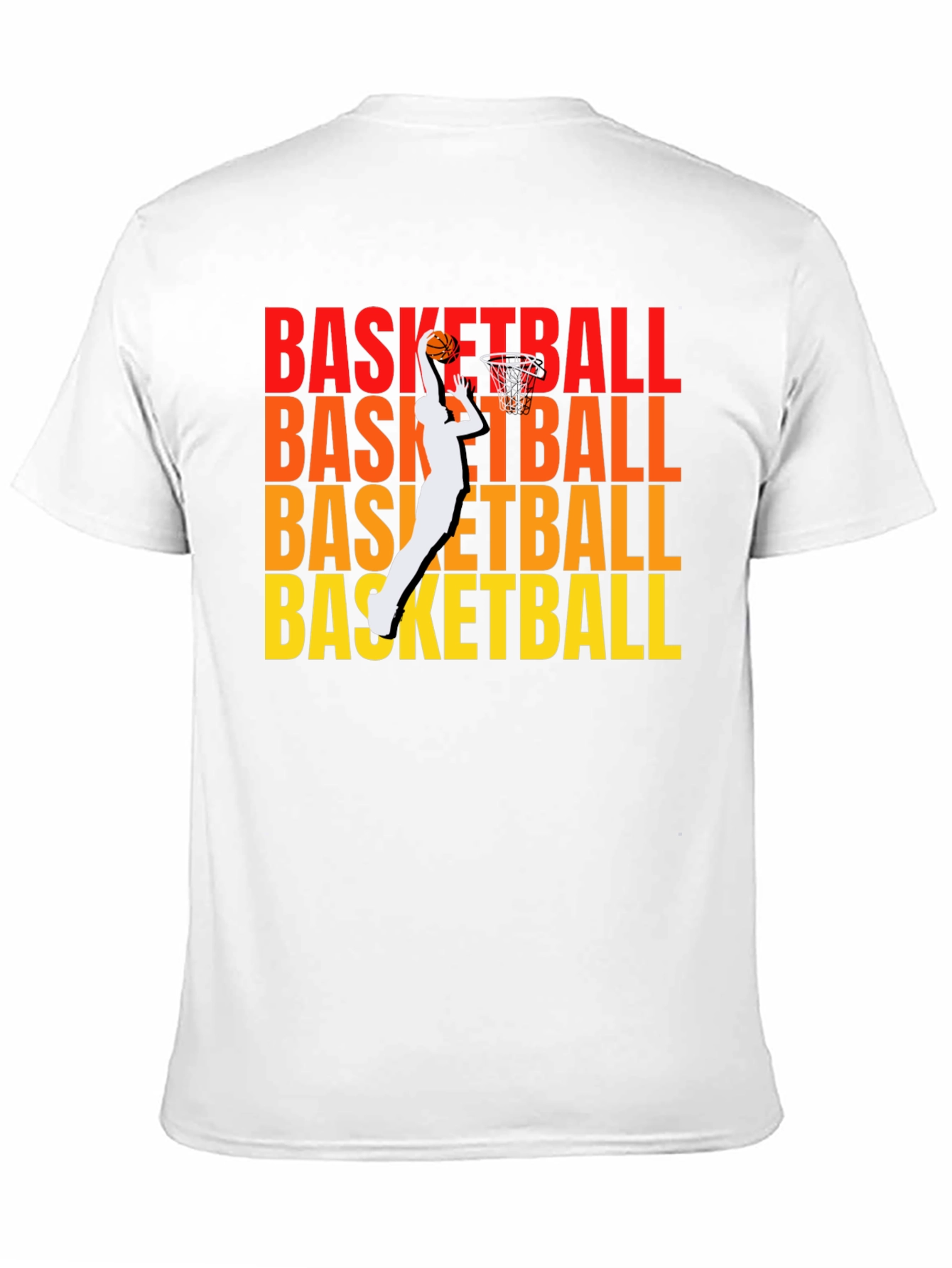 Basketball Graphic Print T-Shirt