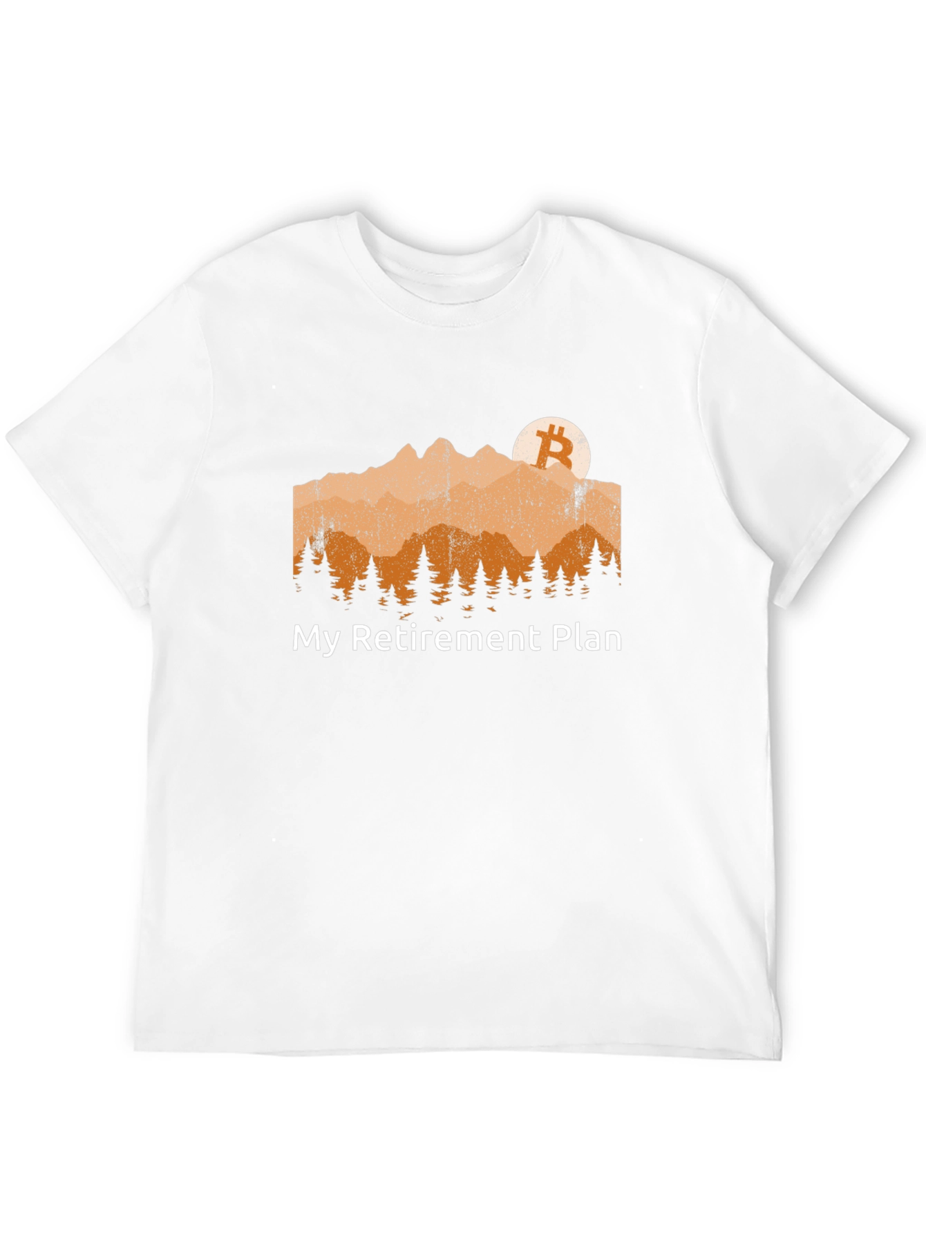 Bitcoin Retirement Plan Black T-Shirt